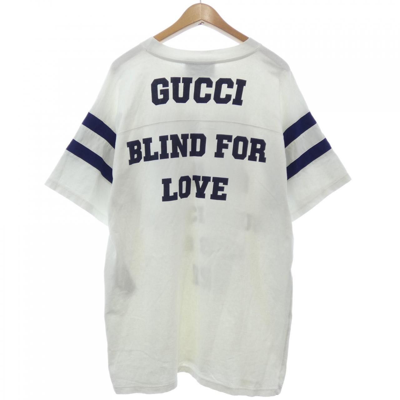 Gucci Gucci Gucci Cotton T Shirt Textile T-Shirts 655459 XJDOY DUTY FREE for USA Size ONE SIZE - 2 Thumbnail