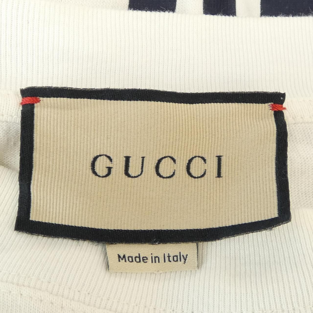 Gucci Gucci Gucci Cotton T Shirt Textile T-Shirts 655459 XJDOY DUTY FREE for USA Size ONE SIZE - 4 Thumbnail