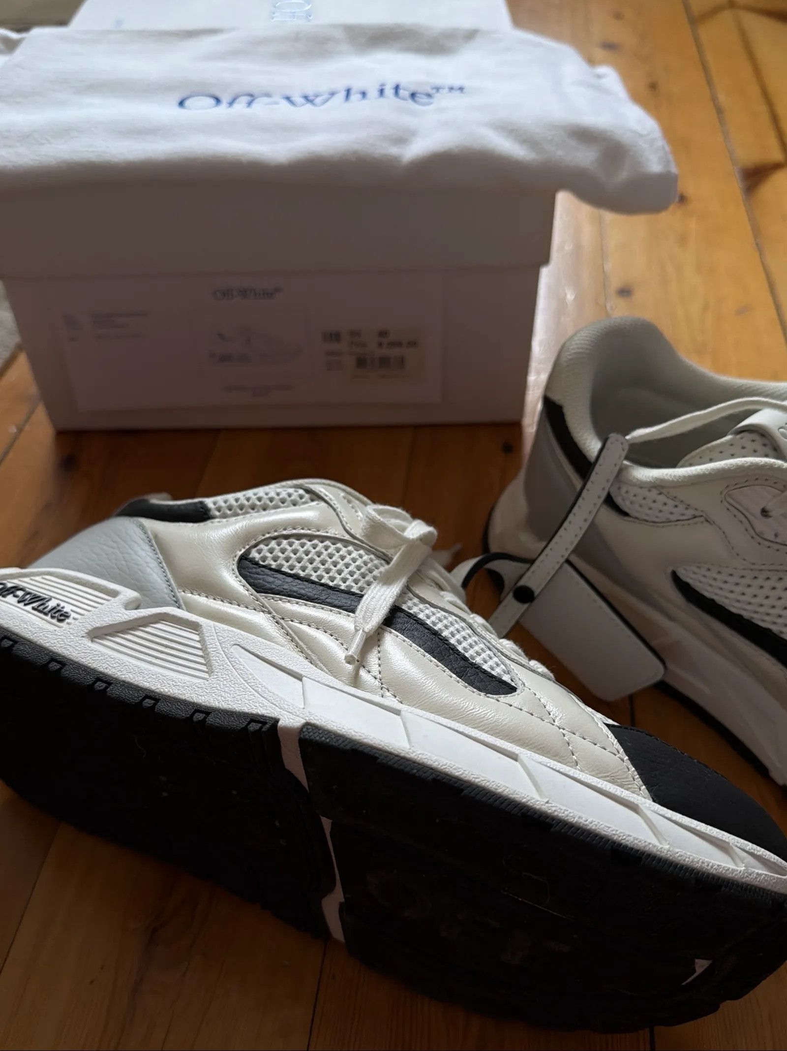 Off-White Off-White Kick off Sneakers Size US 10 / IT 40 - 3 Thumbnail