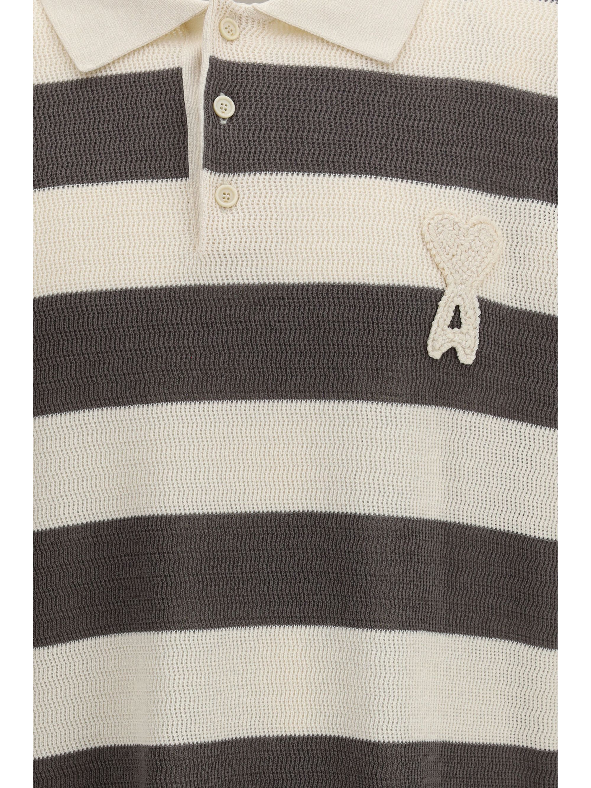 AMI Ami de Coeur Polo Shirt Size US L / EU 52-54 / 3 - 3 Thumbnail