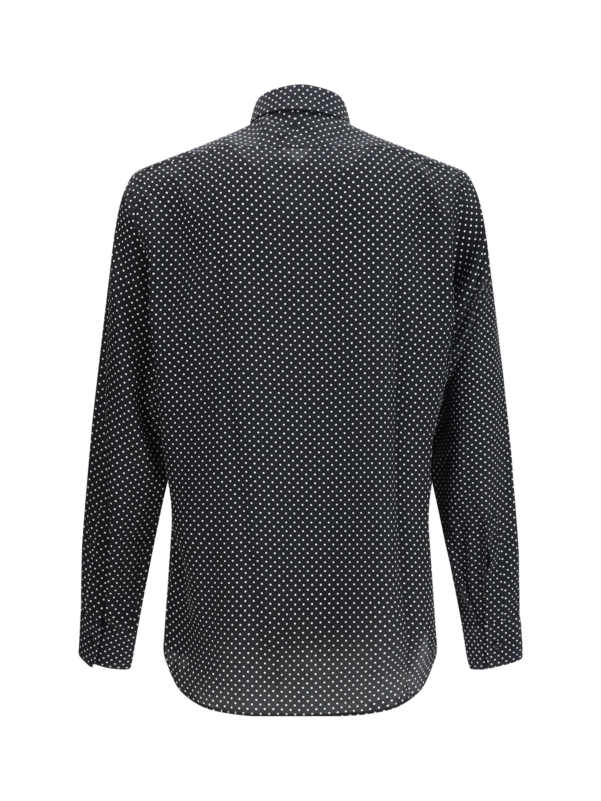 Tom Ford Crepe de Chine Polka Dot Shirt Size US XL / EU 56 / 4 - 2 Thumbnail