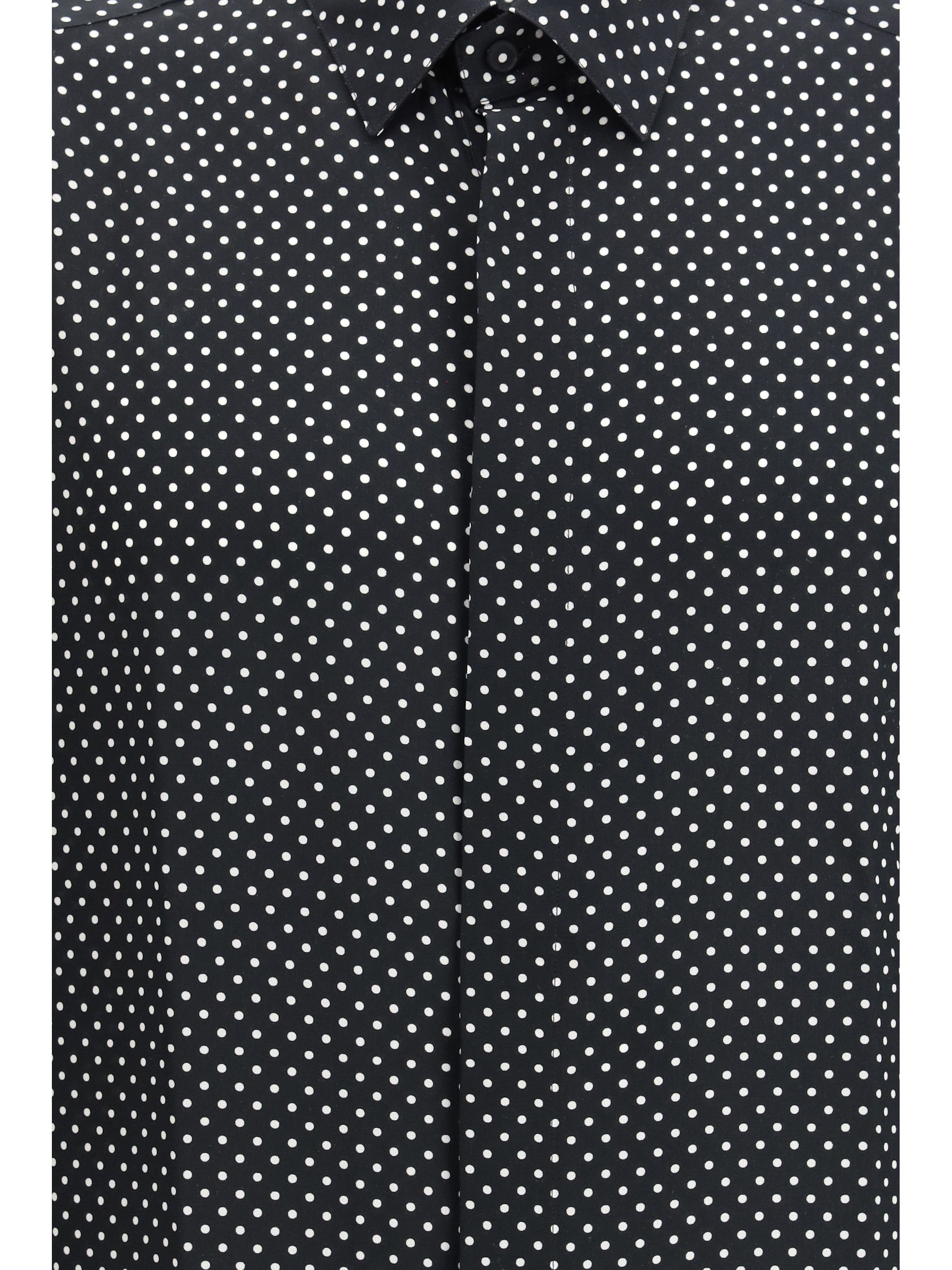 Tom Ford Crepe de Chine Polka Dot Shirt Size US XL / EU 56 / 4 - 3 Thumbnail