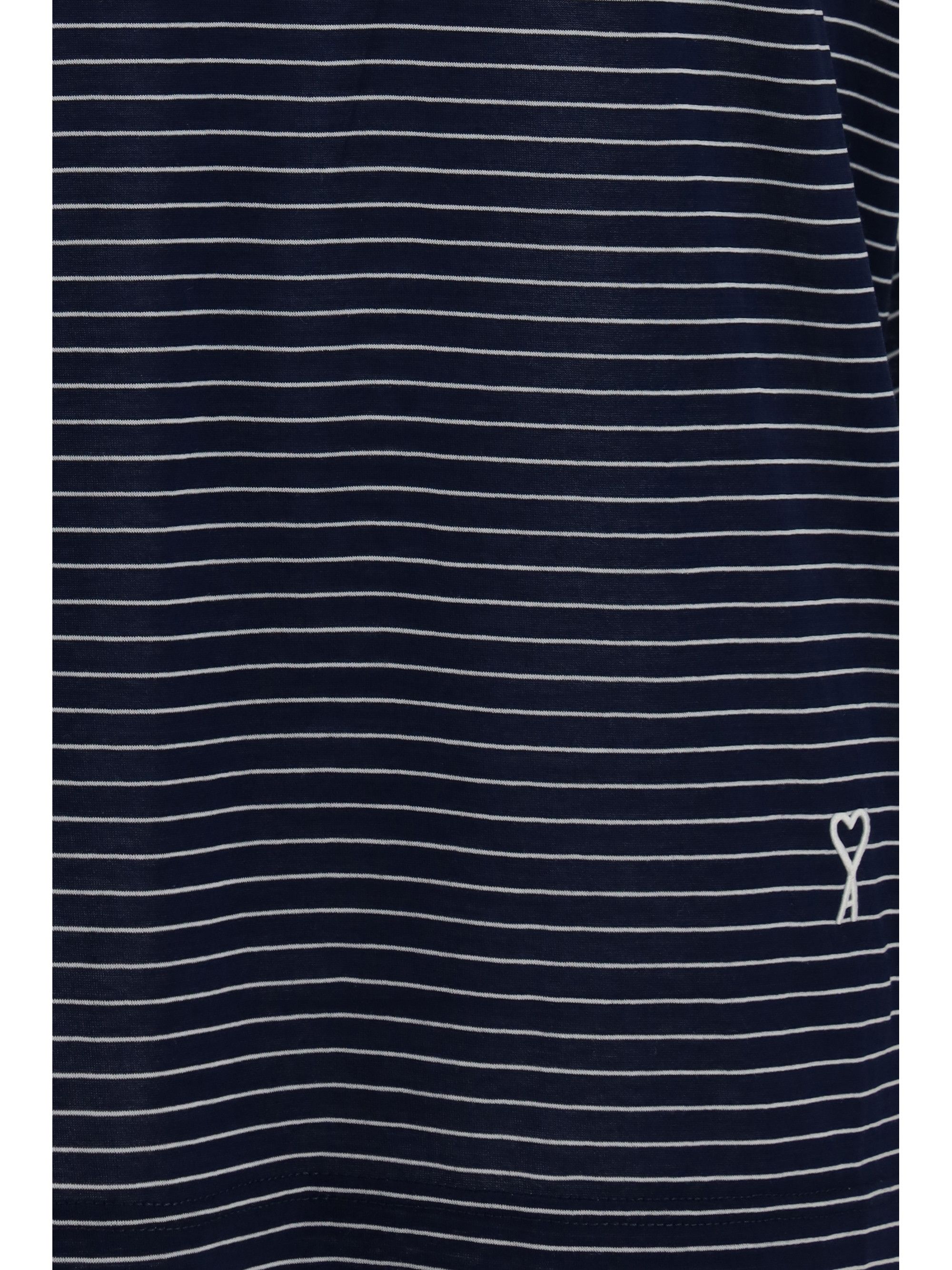 AMI Striped cotton T-shirt Size US M / EU 48-50 / 2 - 3 Thumbnail