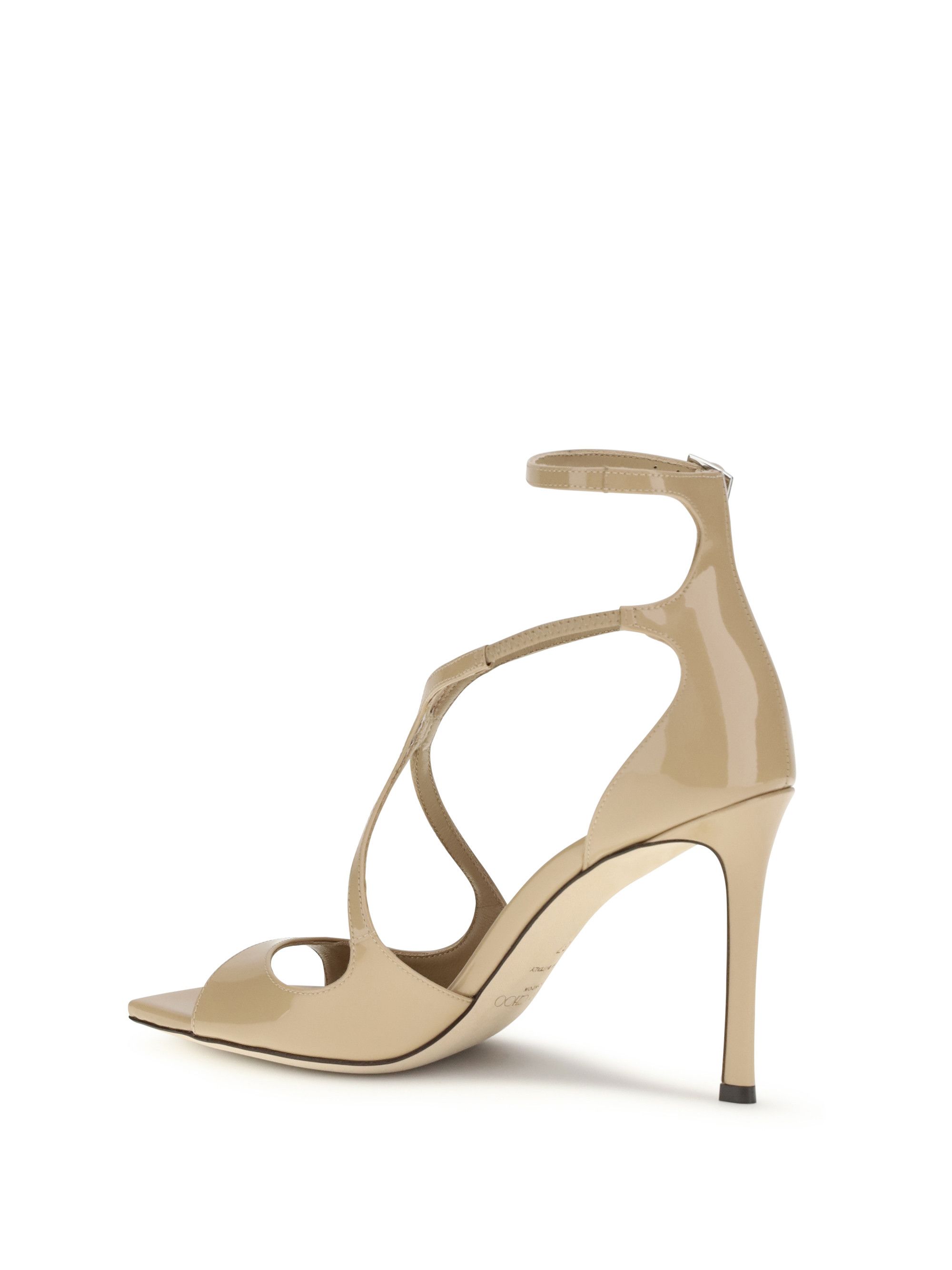 Jimmy Choo Azia 95 Sandals Size US 7.5 / IT 37.5 - 3 Thumbnail