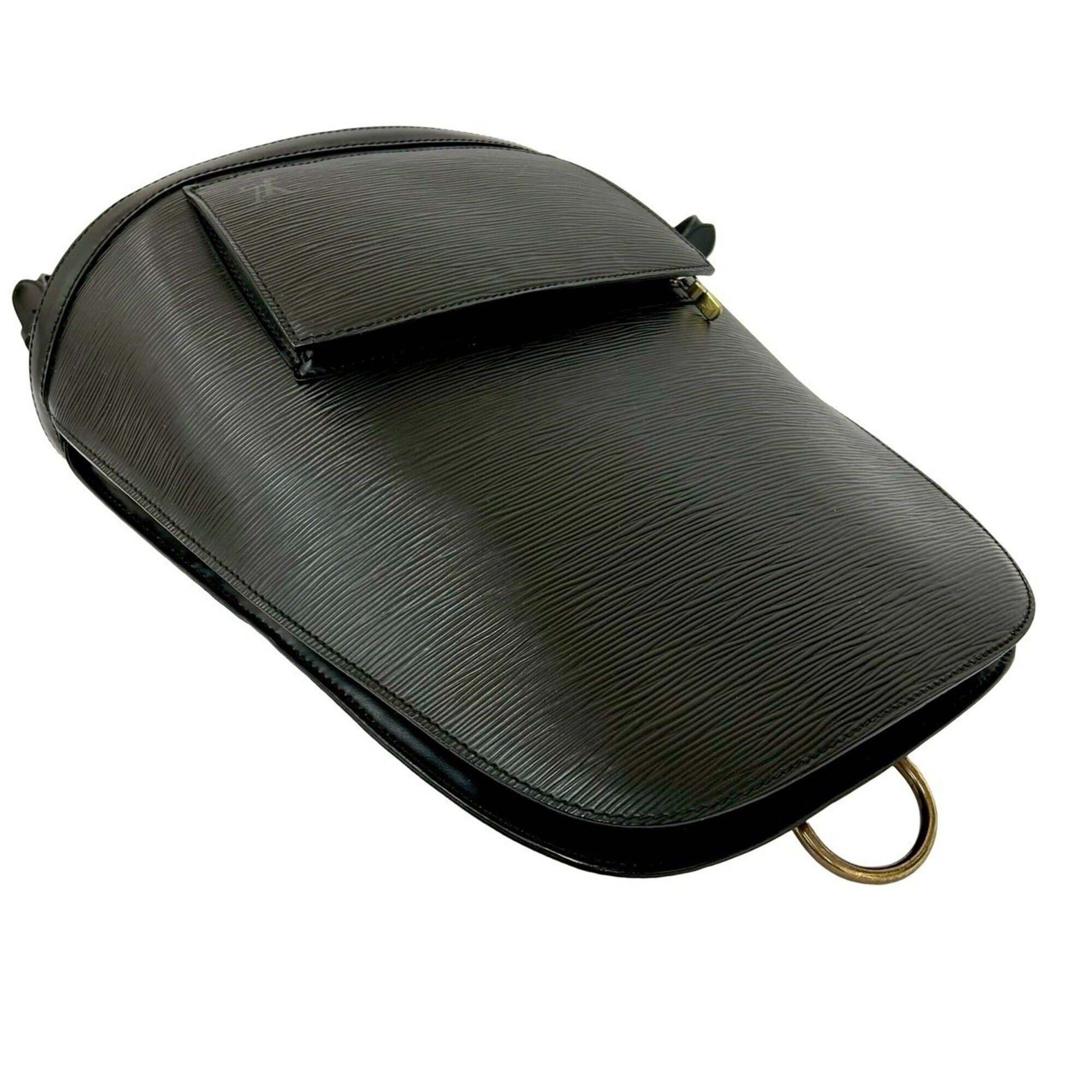 Louis Vuitton LOUIS VUITTON Vintage Gobelin Epi Leather Backpack, Black/Noir, 166-8 Size ONE SIZE - 4 Thumbnail