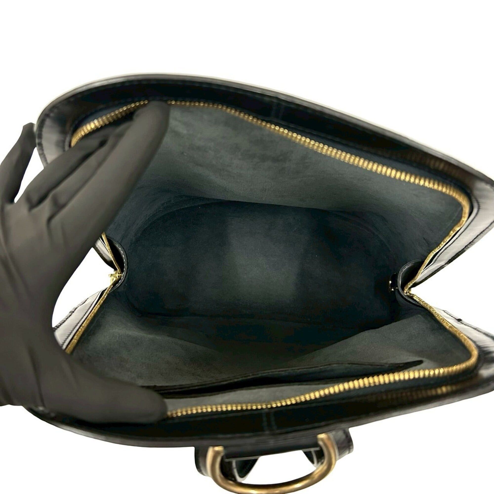 Louis Vuitton LOUIS VUITTON Vintage Gobelin Epi Leather Backpack, Black/Noir, 166-8 Size ONE SIZE - 9 Thumbnail