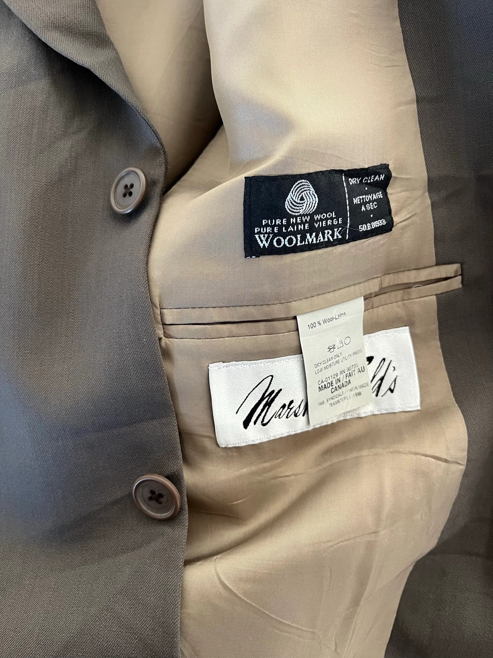 Calvin Klein Calvin Klein Blazer Size 44R - 5 Thumbnail