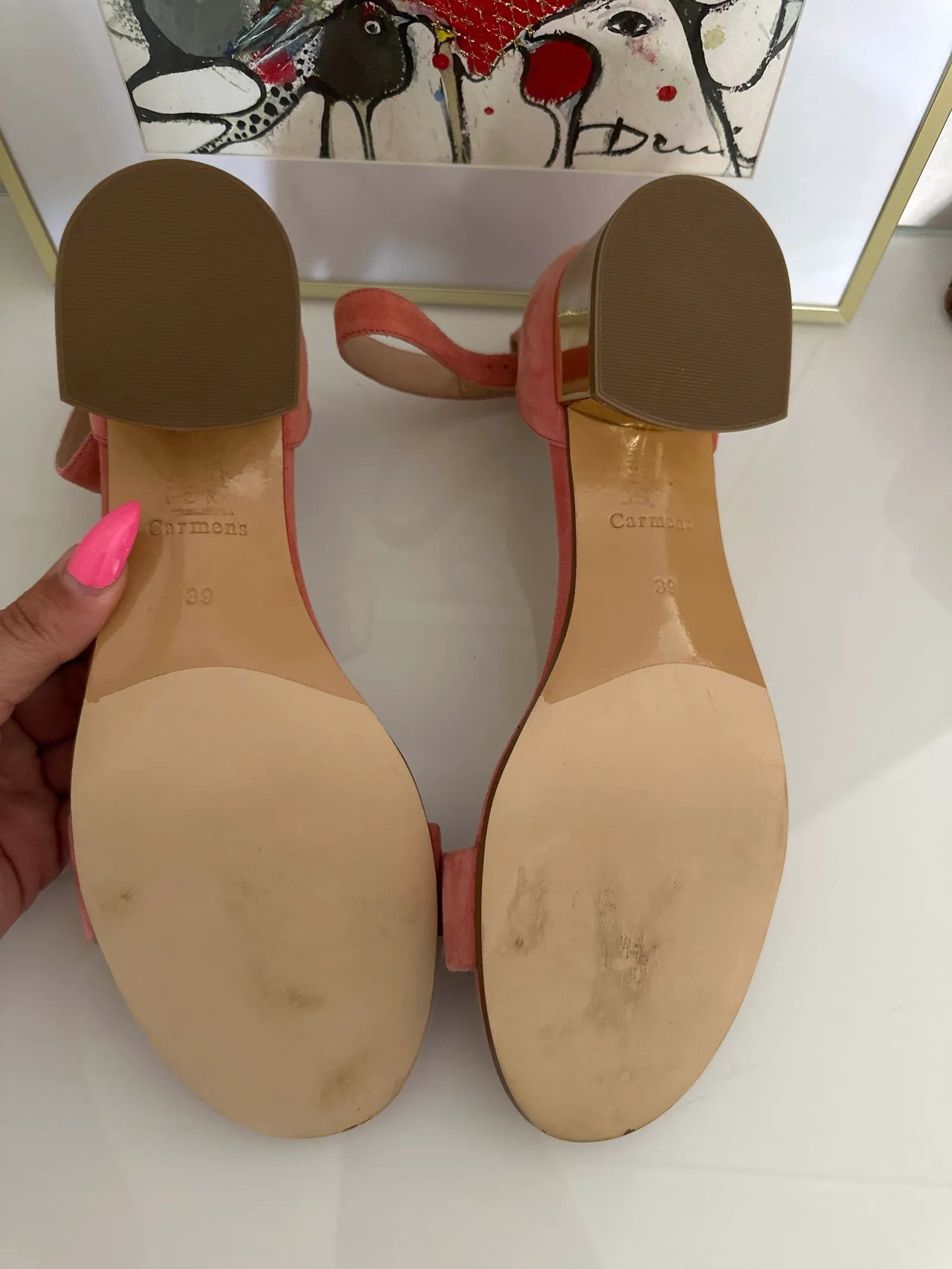 Vera Pelle Vera Pelle Sandals Size US 9 / IT 39 - 4 Thumbnail