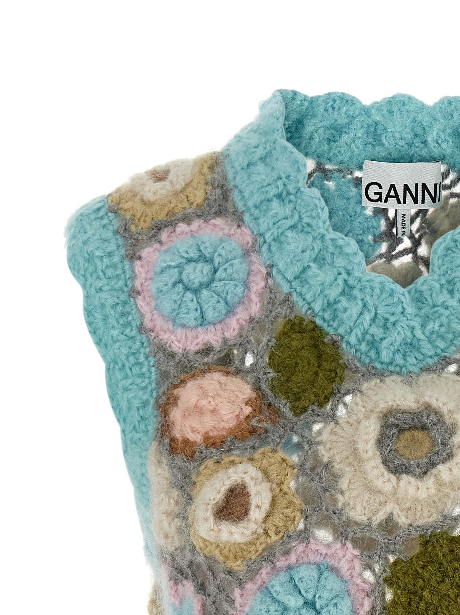 Ganni 'Dreamy Floral' Vest Size S / US 4 / IT 40 - 3 Thumbnail