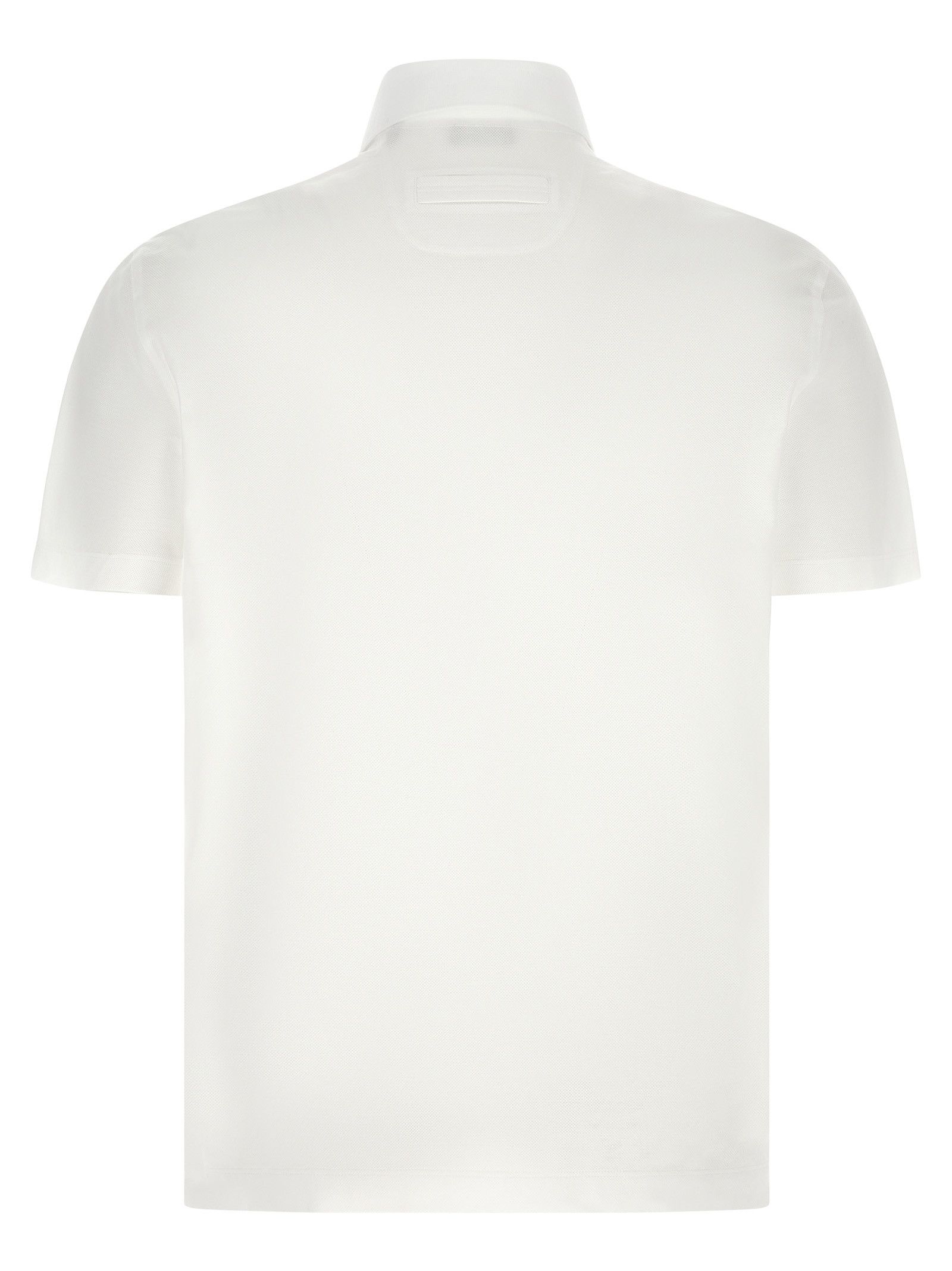 Ermenegildo Zegna Piqué Cotton Polo Shirt Size US L / EU 52-54 / 3 - 2 Thumbnail