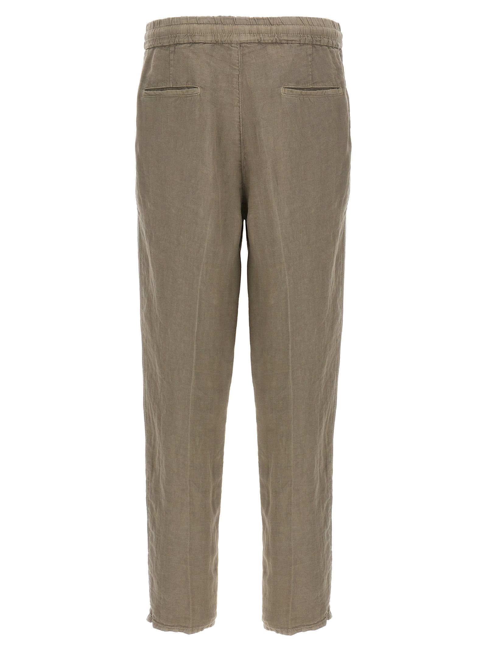 Brunello Cucinelli Linen Trousers Size US 30 / EU 46 - 2 Thumbnail