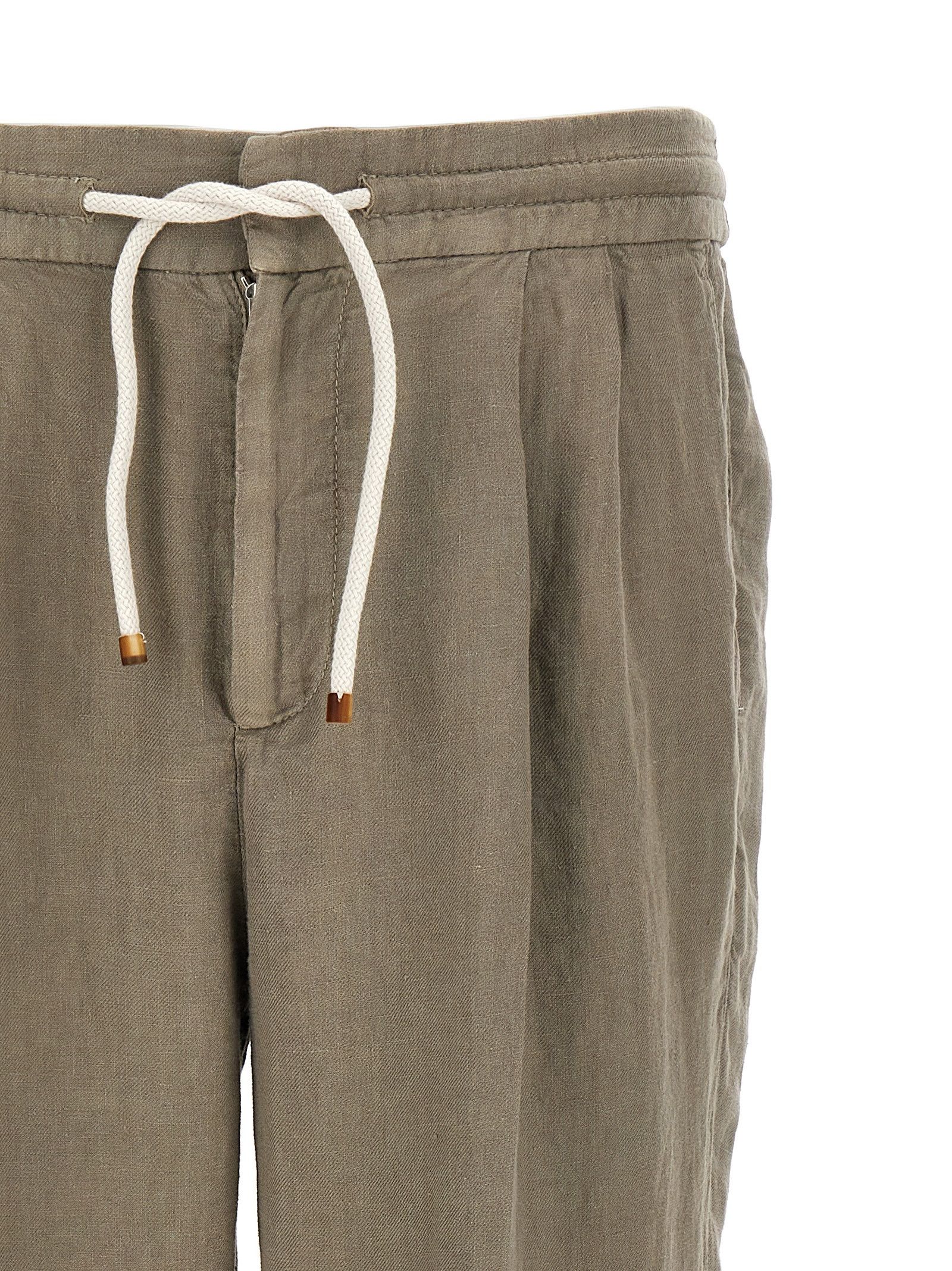 Brunello Cucinelli Linen Trousers Size US 30 / EU 46 - 3 Thumbnail