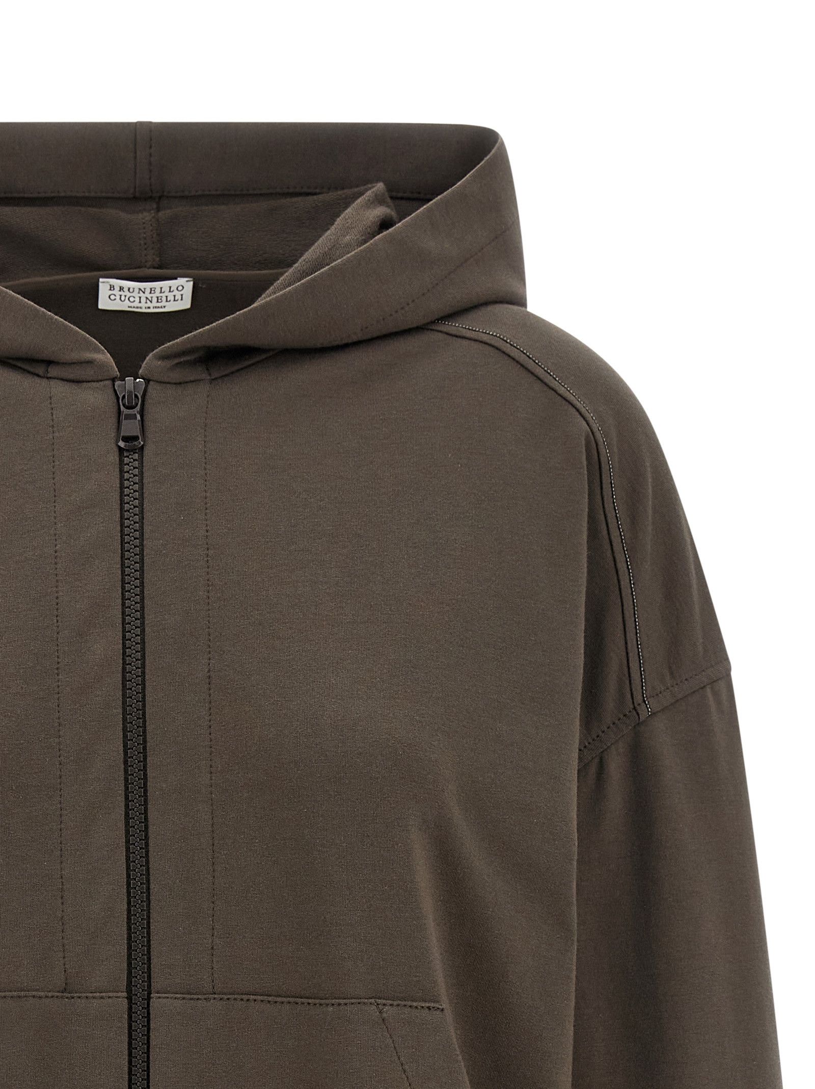 Brunello Cucinelli Monile Hoodie Size S / US 4 / IT 40 - 3 Thumbnail