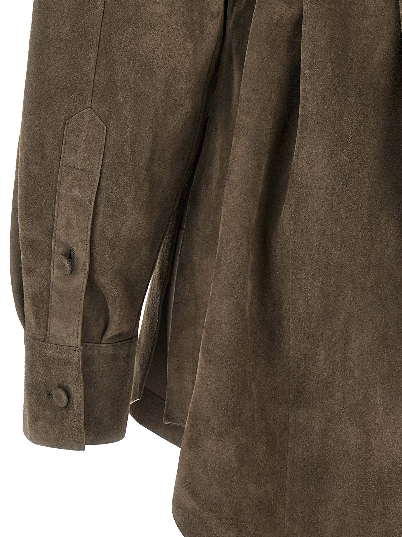 Fendi Suede Shirt Size M / US 6-8 / IT 42-44 - 4 Thumbnail
