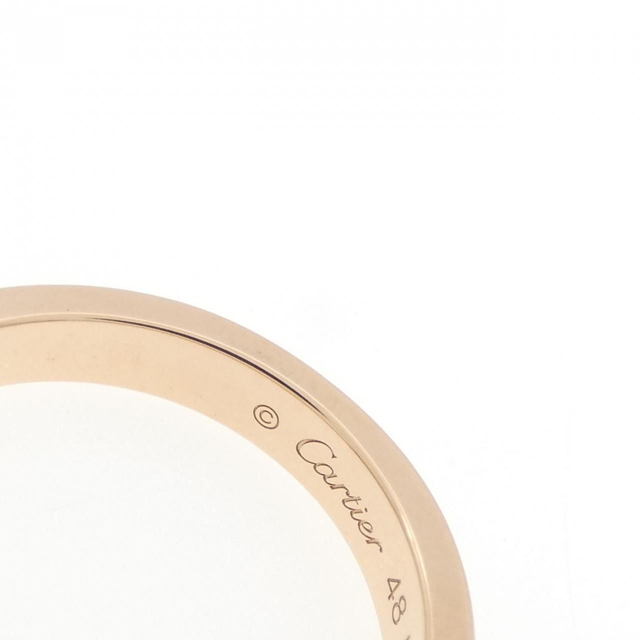 Cartier Cartier Cartier C de Cartier 750 Pink Gold Wedding Ring Size 48 Precious Metal Ring B4087200 DUTY FREE for USA Size ONE SIZE - 4 Thumbnail