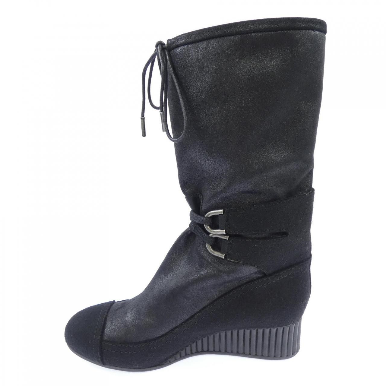 Chanel Chanel Chanel Leather Boots Others Shoes G26790Y52320 DUTY FREE for USA Size ONE SIZE - 2 Thumbnail