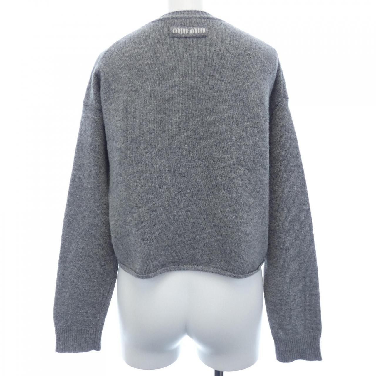 Miu Miu Miu Miu Miu Miu Knit Textile Tops DNA97213WS DUTY FREE for USA Size ONE SIZE - 2 Thumbnail