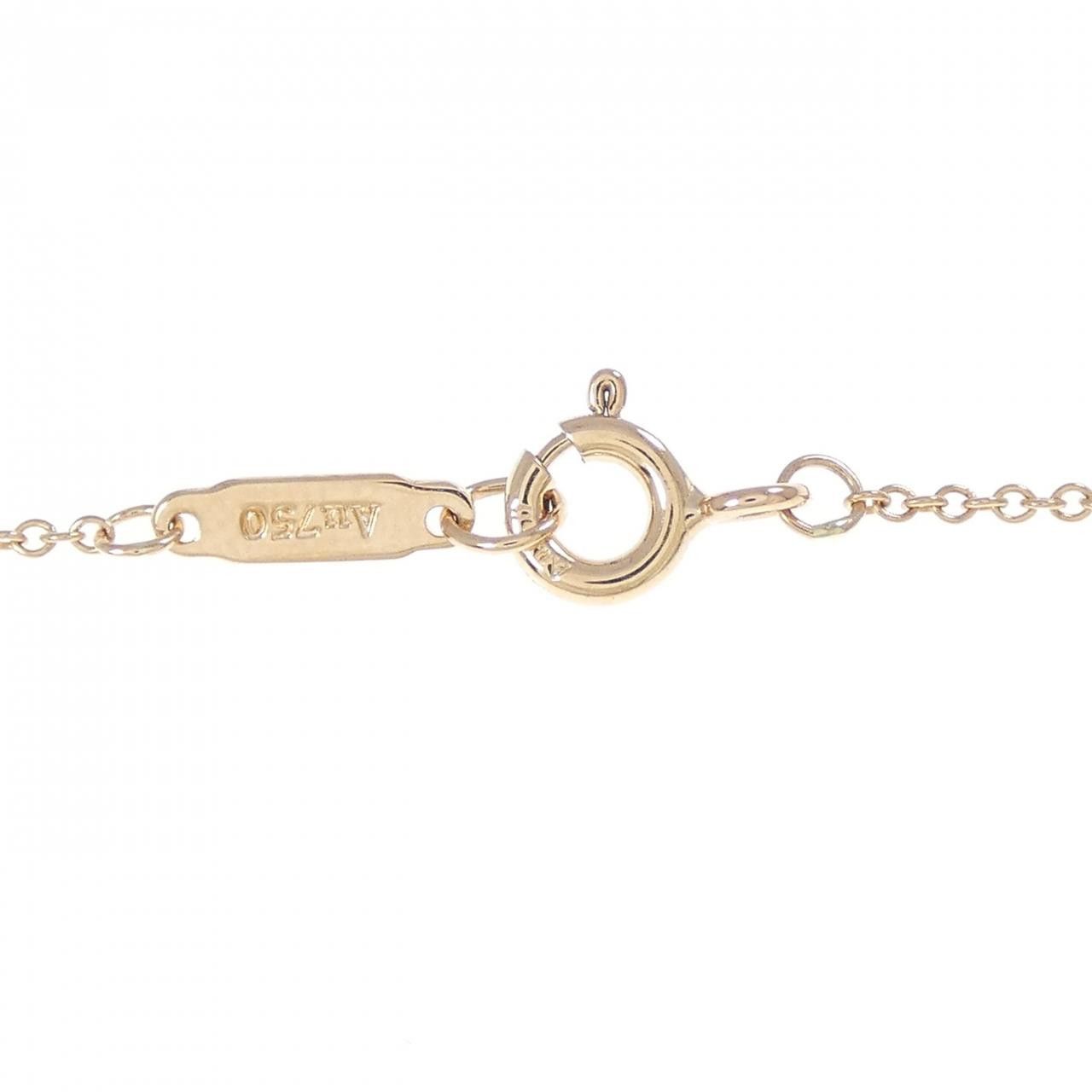 Tiffany & Co. Tiffany & Co. Tiffany Solitaire Au750 Pink Gold Diamond Necklace Precious Metal Necklace DUTY FREE for USA Size ONE SIZE - 5 Thumbnail