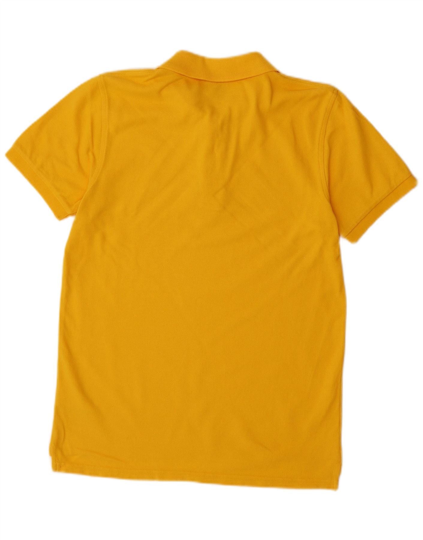 Carhartt Mens Polo Shirt Small Yellow Cotton Size US S / EU 44-46 / 1 - 2 Thumbnail