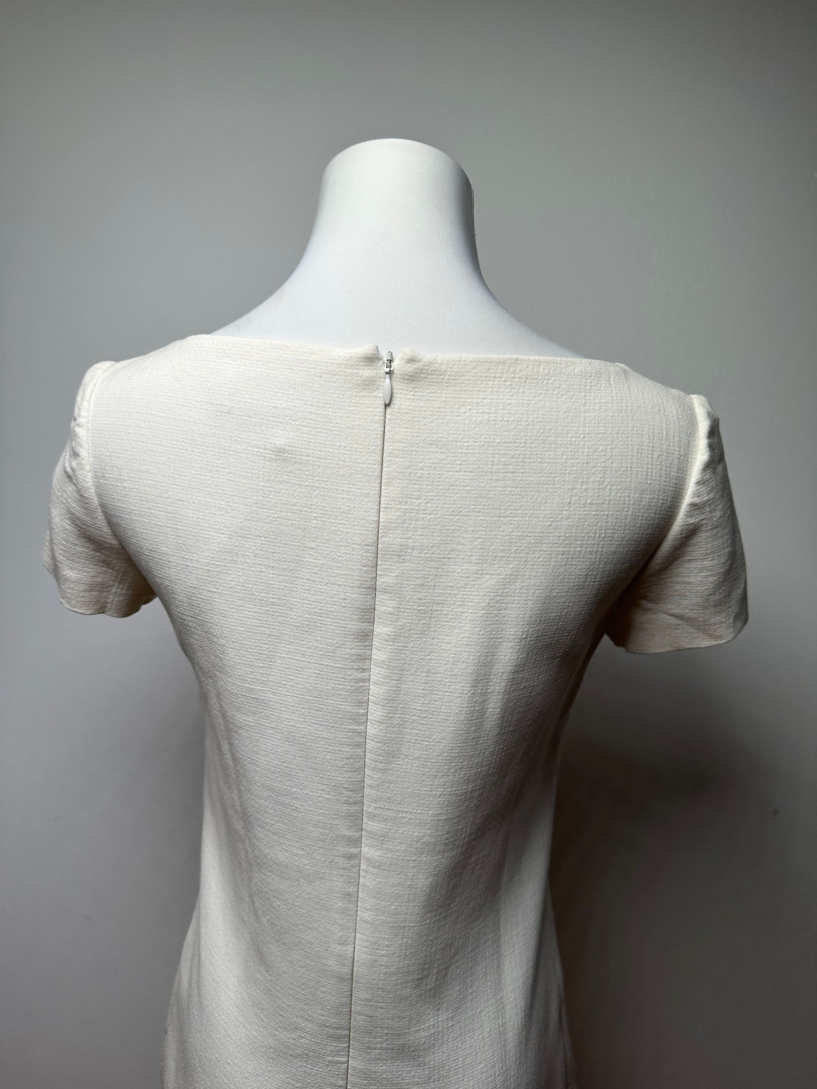 Emilio Pucci Vintage Wool Dress White M Size XS / US 0-2 / IT 36-38 - 15 Thumbnail