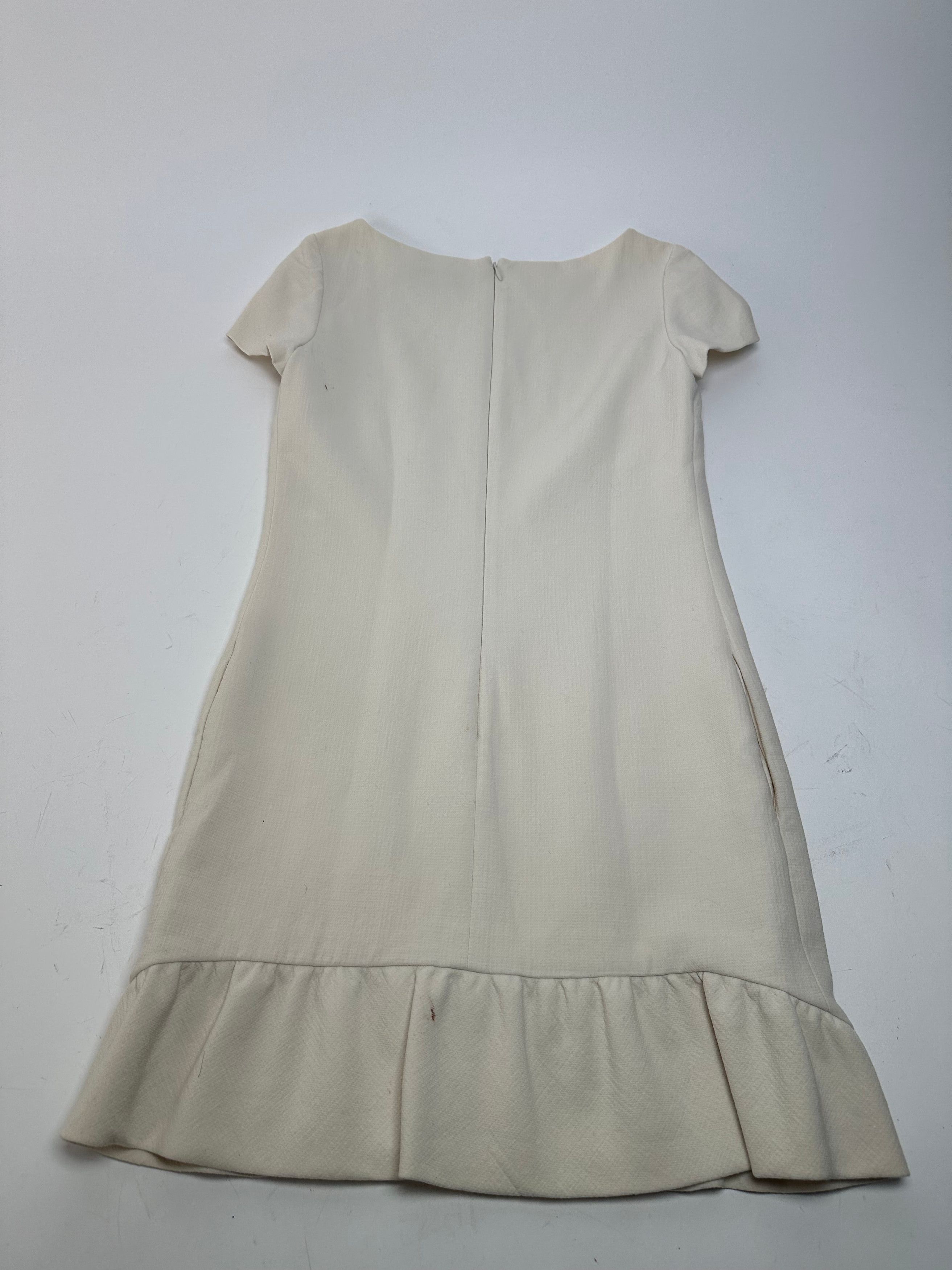 Emilio Pucci Vintage Wool Dress White M Size XS / US 0-2 / IT 36-38 - 8 Thumbnail