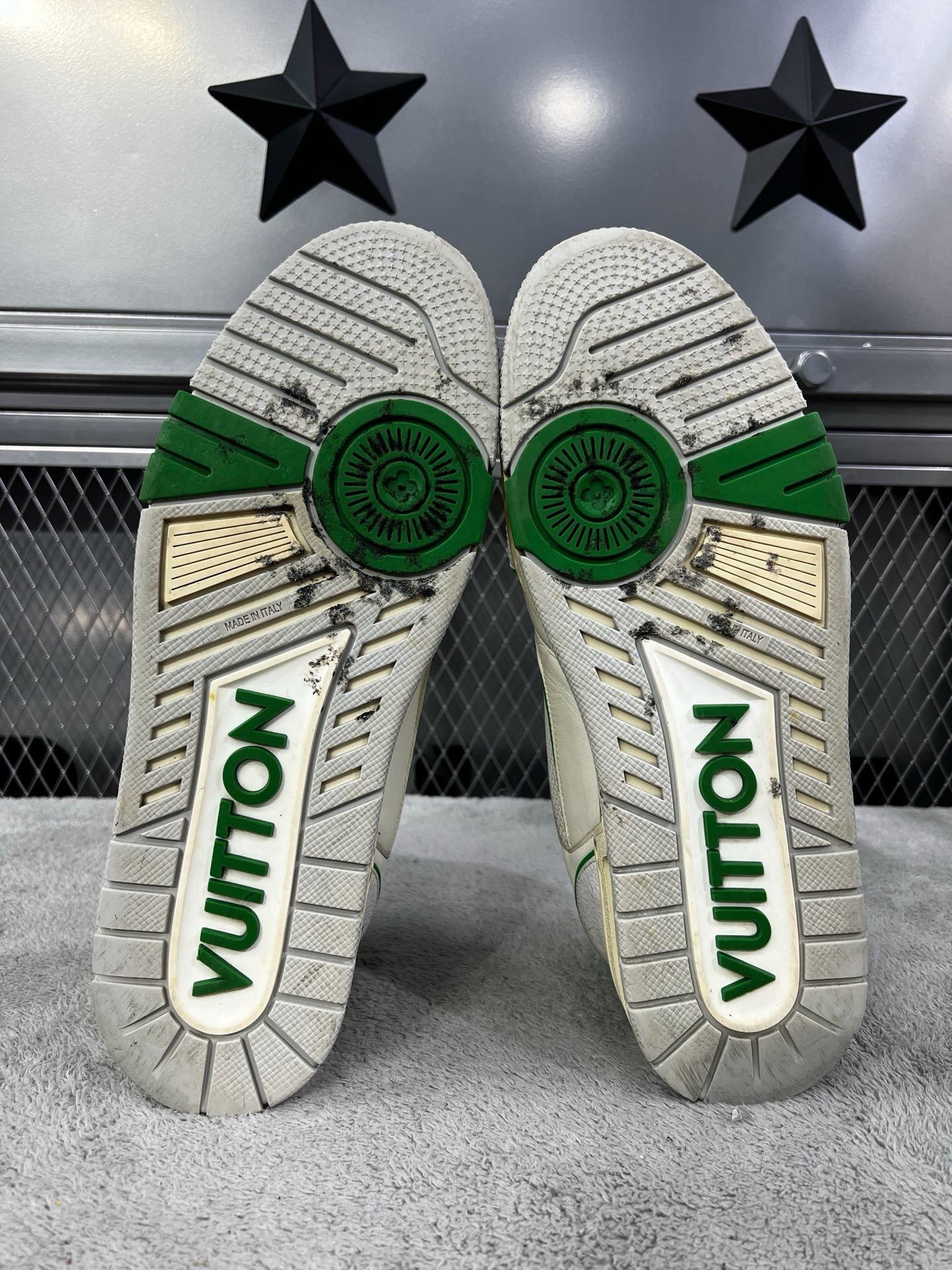 Louis Vuitton Louis Vuitton Training Green Lowtop Sneakers 42 Men Size US 9 / EU 42 - 5 Thumbnail