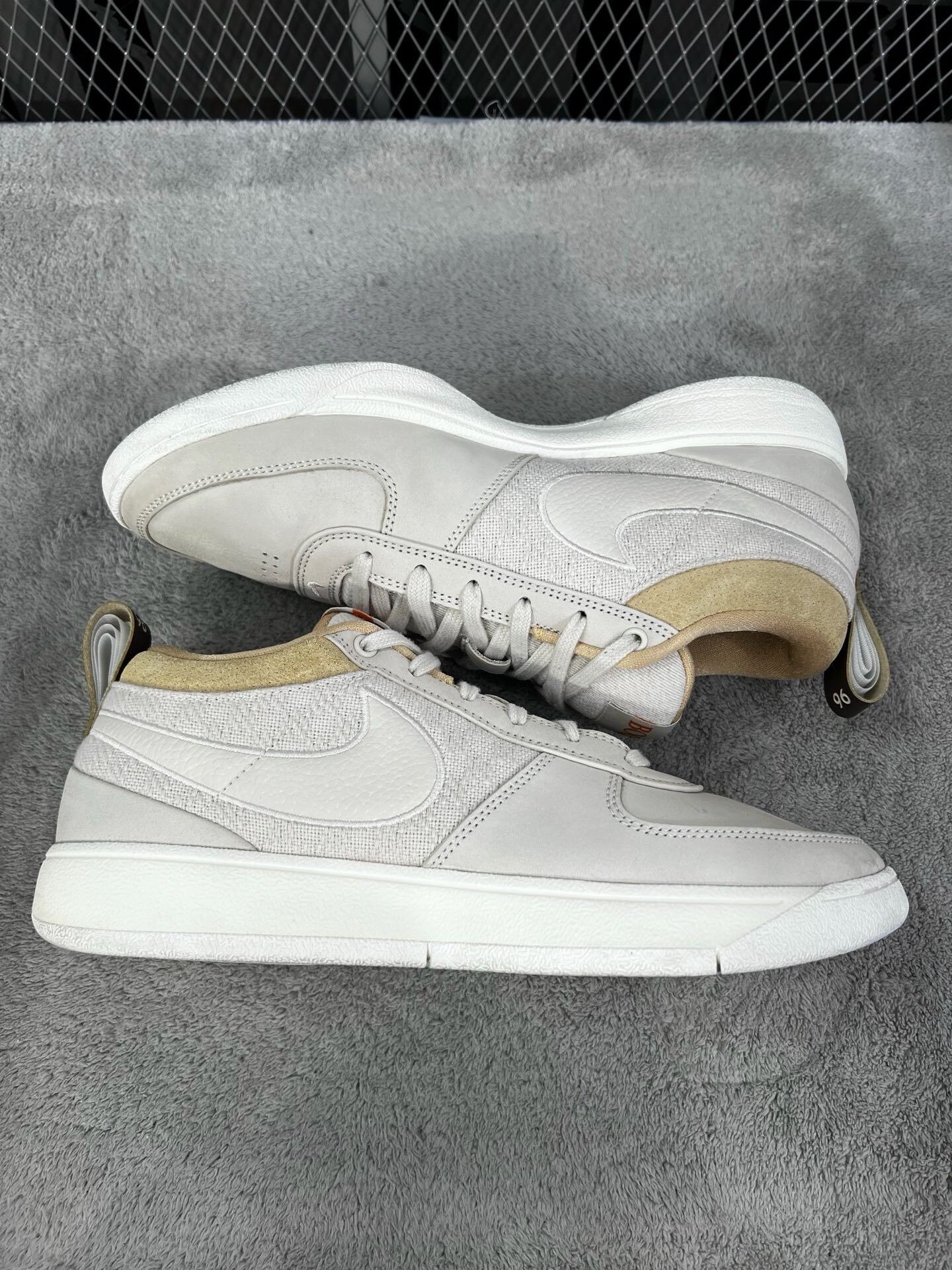Nike Nike White Lowtop Sneakers 44.5 Men Size US 11 / EU 44 - 4 Thumbnail