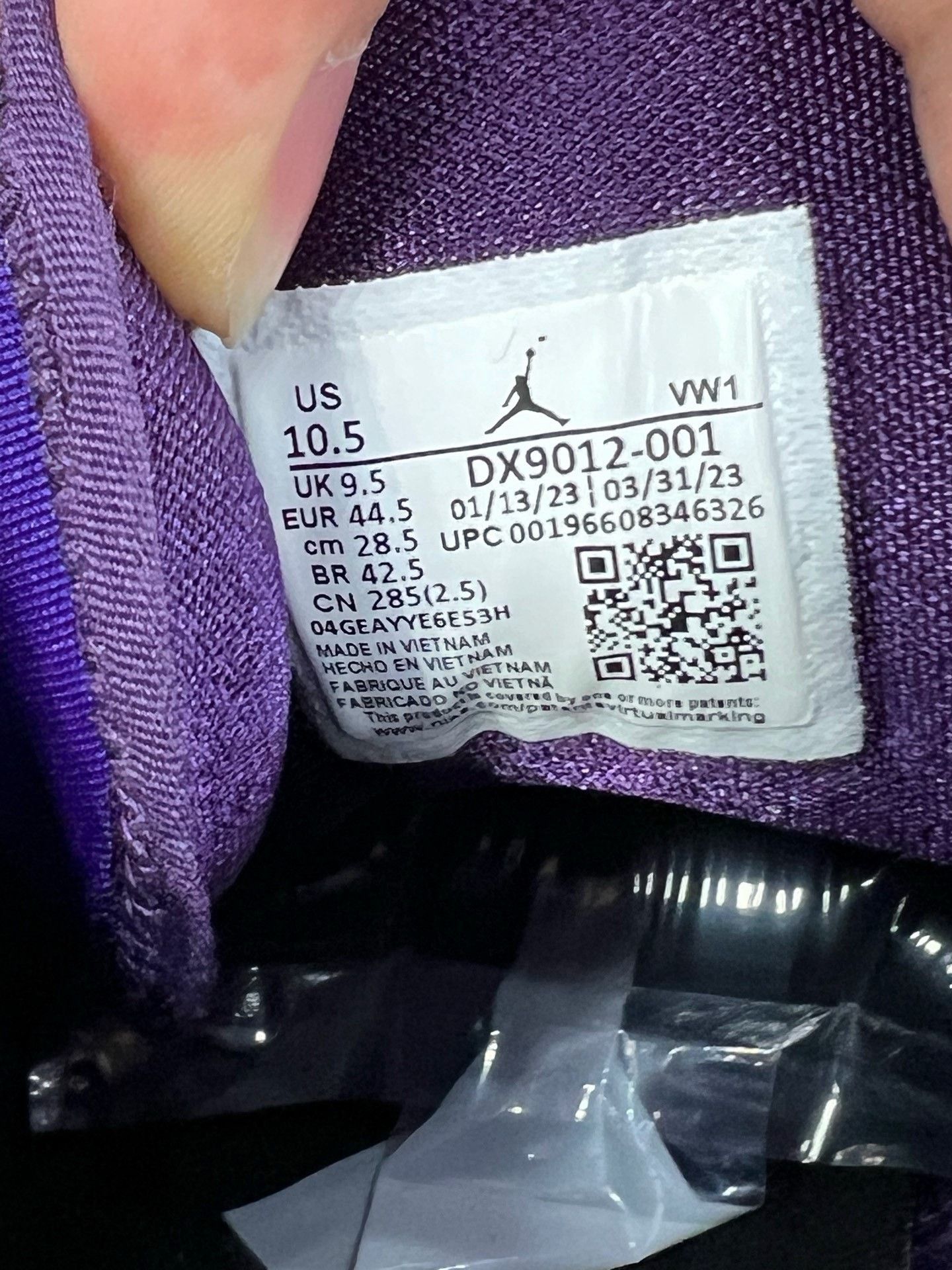Nike Nike Purple Lowtop Sneakers 44.5 Men Size US 11 / EU 44 - 7 Thumbnail