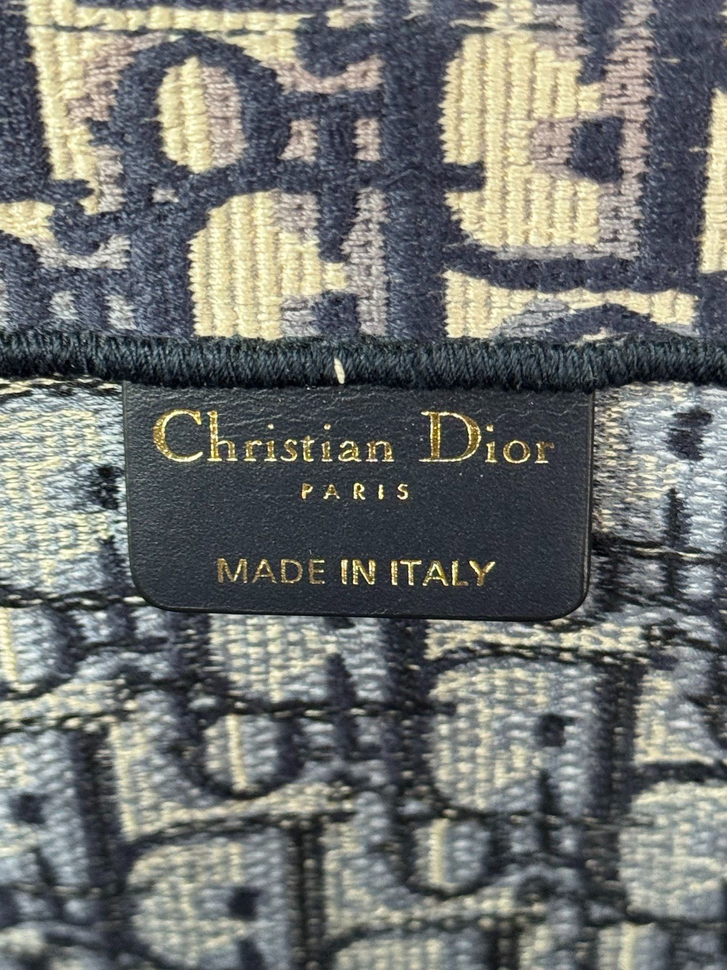Dior Dior Canvas Embroidered Blue Shoulder Bag 43 Women Size ONE SIZE - 5 Thumbnail