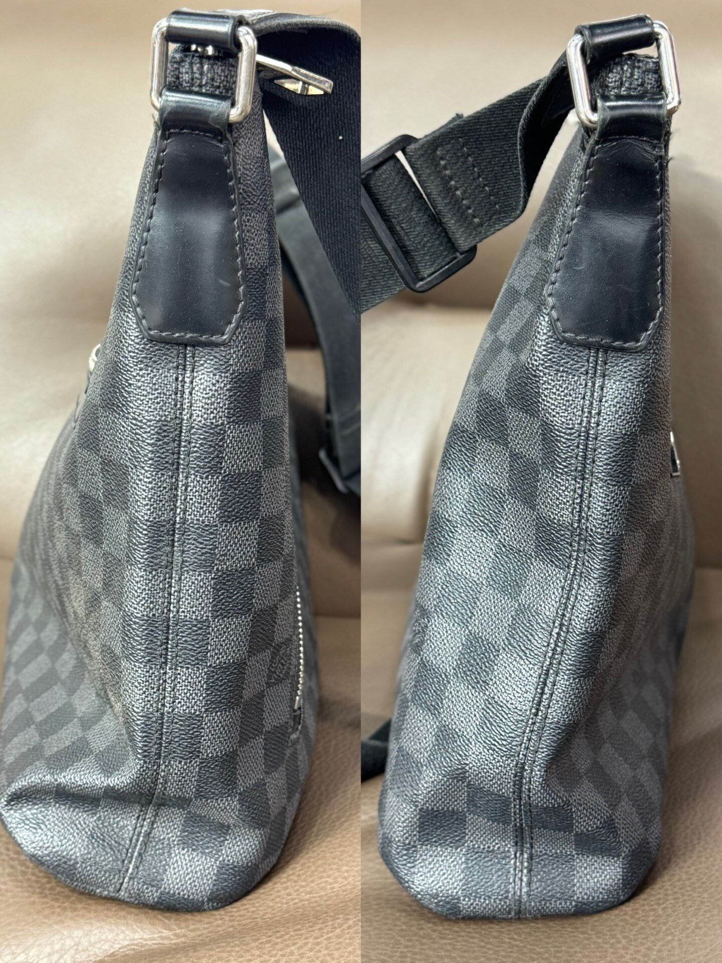 Louis Vuitton Louis Vuitton Checkered Black Bag 36 Men Size ONE SIZE - 8 Thumbnail