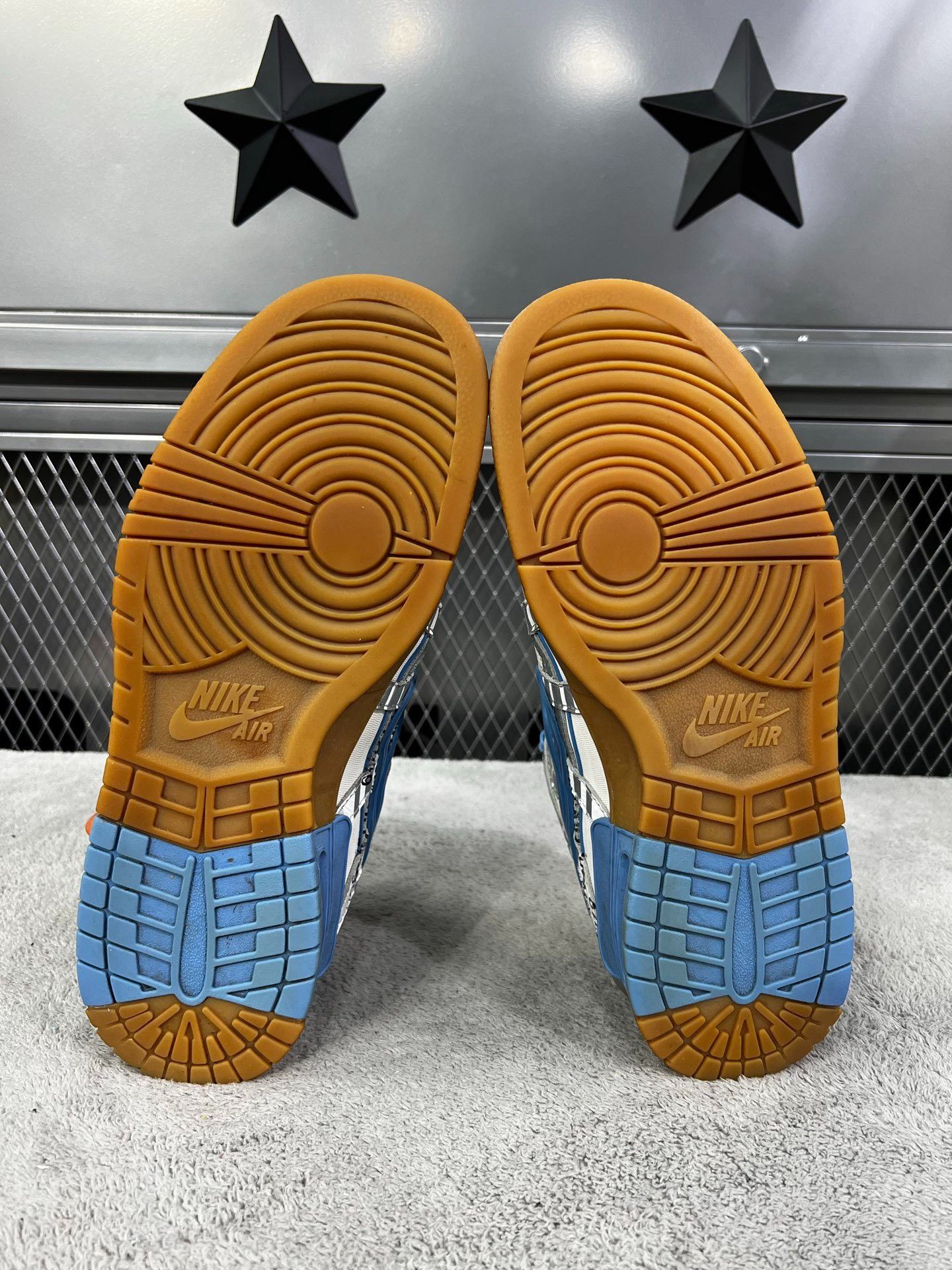 Off-White Off-White DUNK Blue Lowtop Sneakers 44.5 Men Size US 11 / EU 44 - 5 Thumbnail