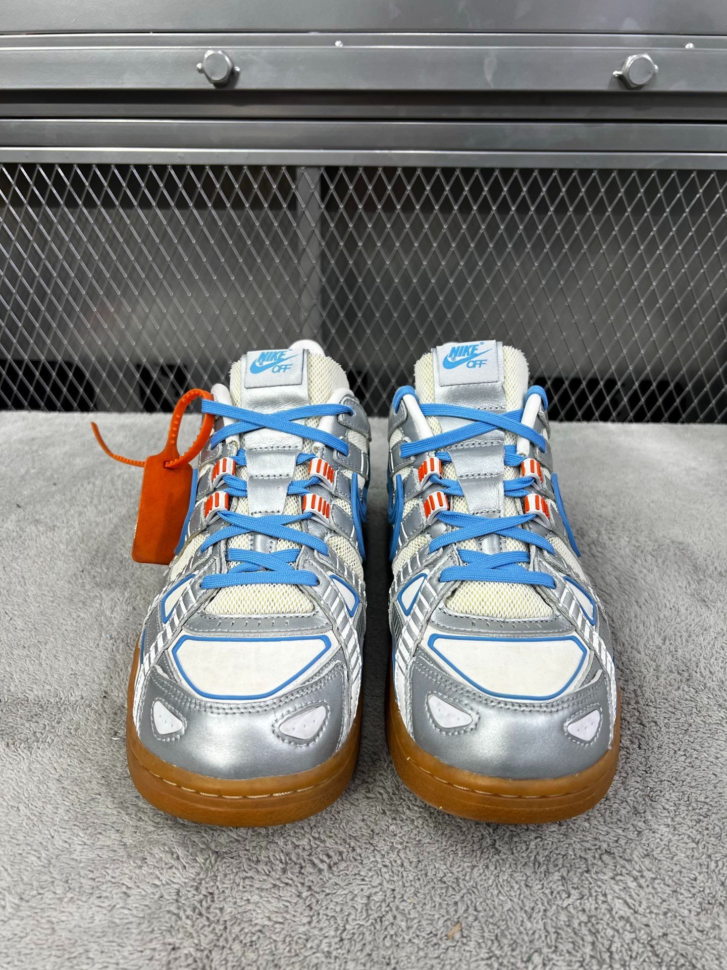 Off-White Off-White DUNK Blue Lowtop Sneakers 44.5 Men Size US 11 / EU 44 - 2 Thumbnail