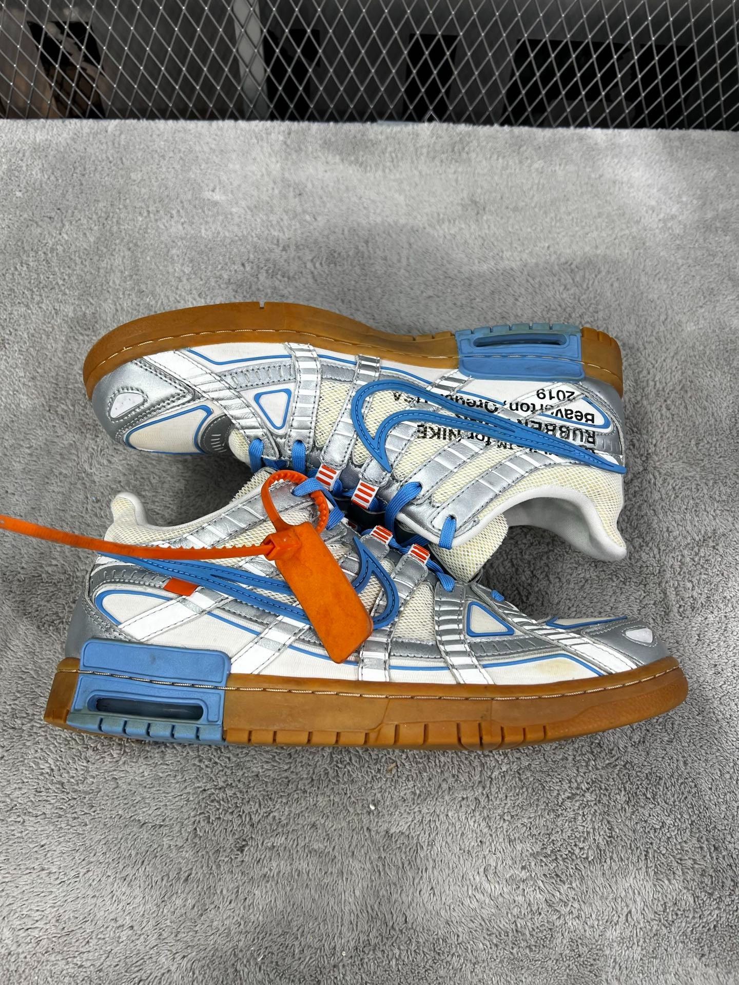 Off-White Off-White DUNK Blue Lowtop Sneakers 44.5 Men Size US 11 / EU 44 - 4 Thumbnail