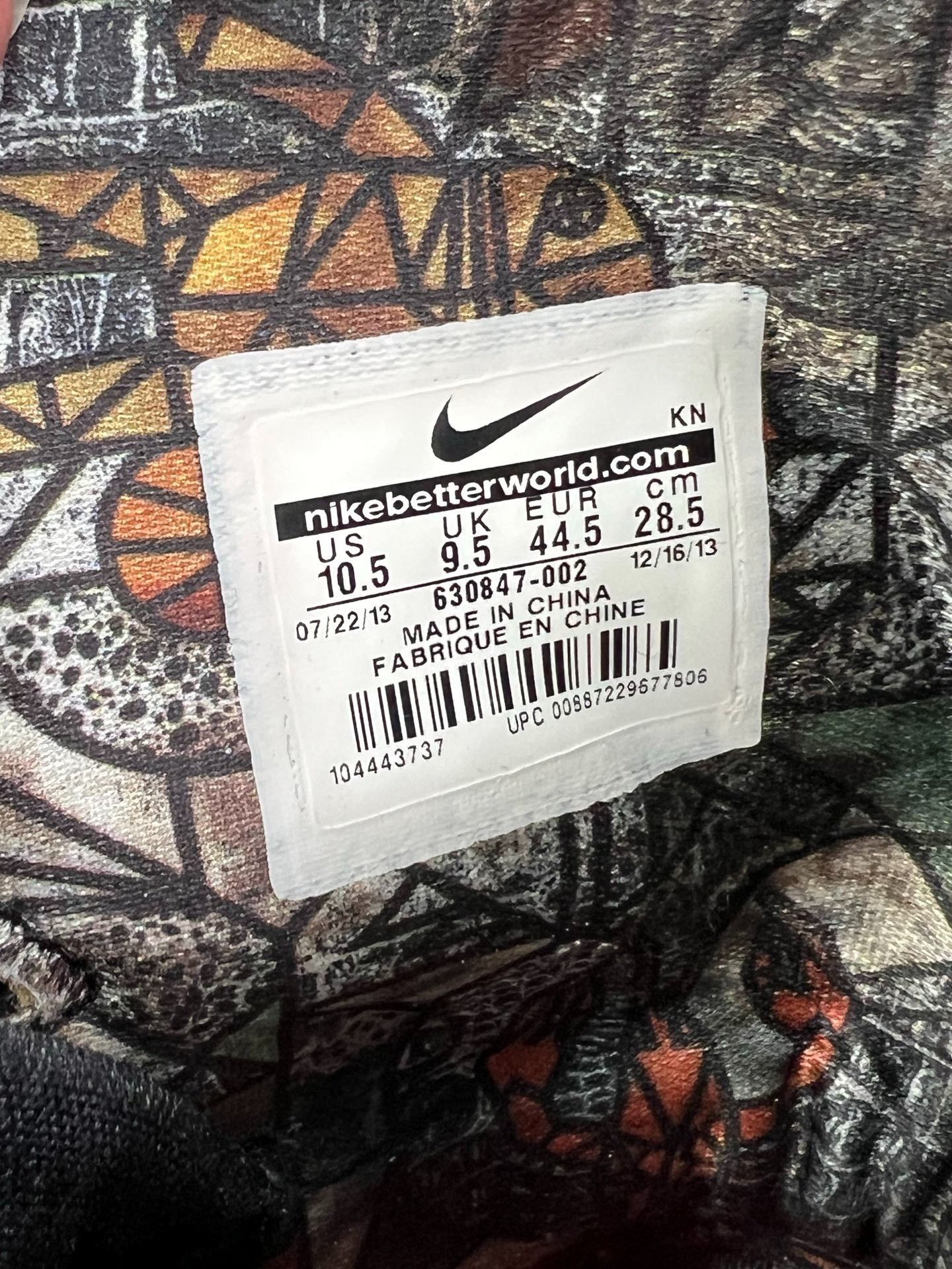 Nike Nike KOBE 9 Black Lowtop Sneakers 44.5 Men Size US 11 / EU 44 - 7 Thumbnail