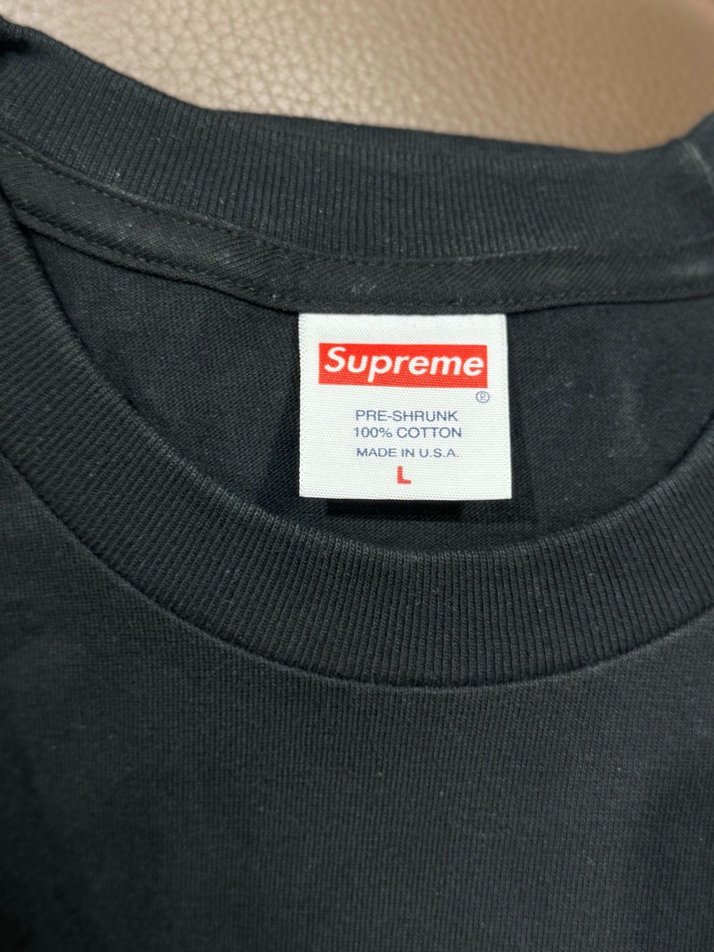 Supreme Supreme Black T-Shirt L Men Size US L / EU 52-54 / 3 - 4 Thumbnail