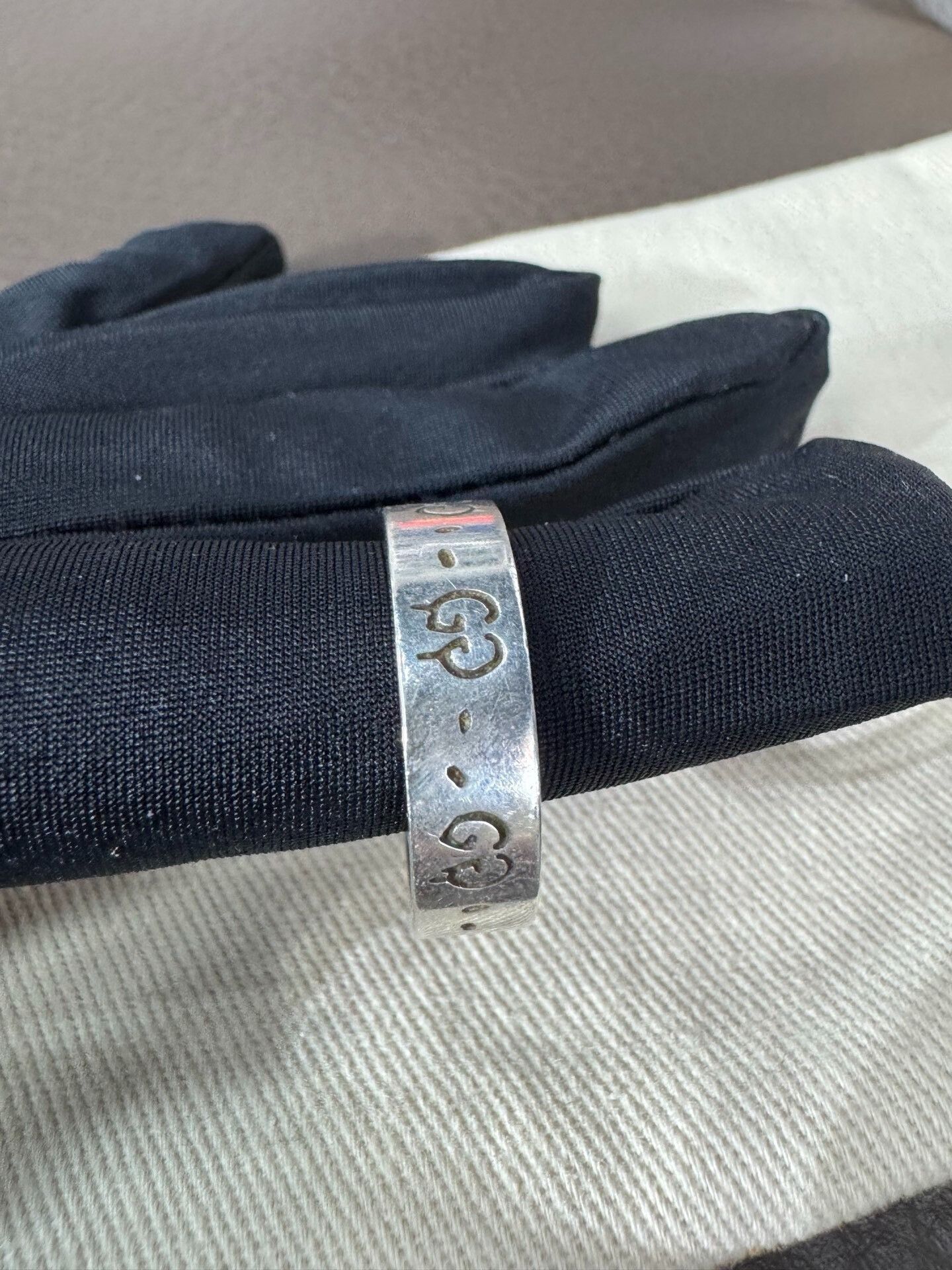 Gucci Gucci Silver Hoodie M Men Size ONE SIZE - 4 Thumbnail