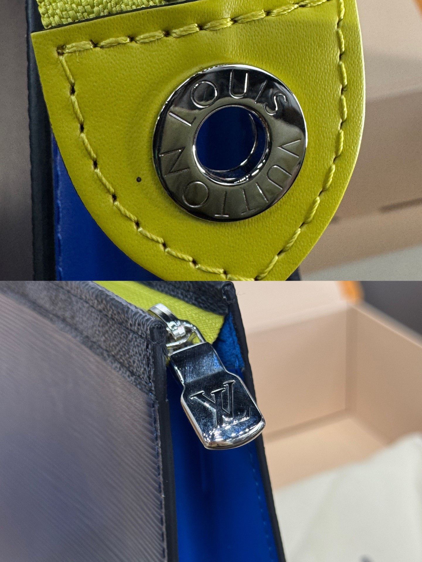 Louis Vuitton Louis Vuitton Blue Bag 27 Men Size ONE SIZE - 6 Thumbnail