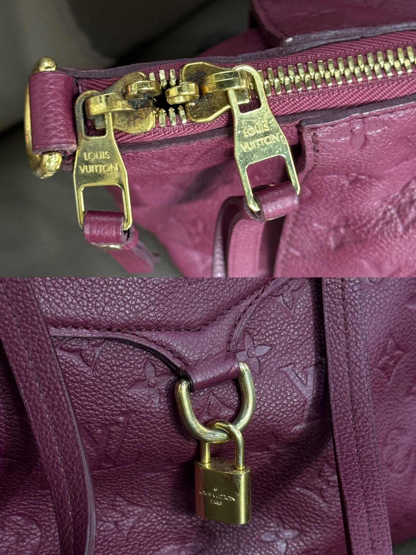 Louis Vuitton Louis Vuitton Leather Red Shoulder Bag M Women Size ONE SIZE - 6 Thumbnail