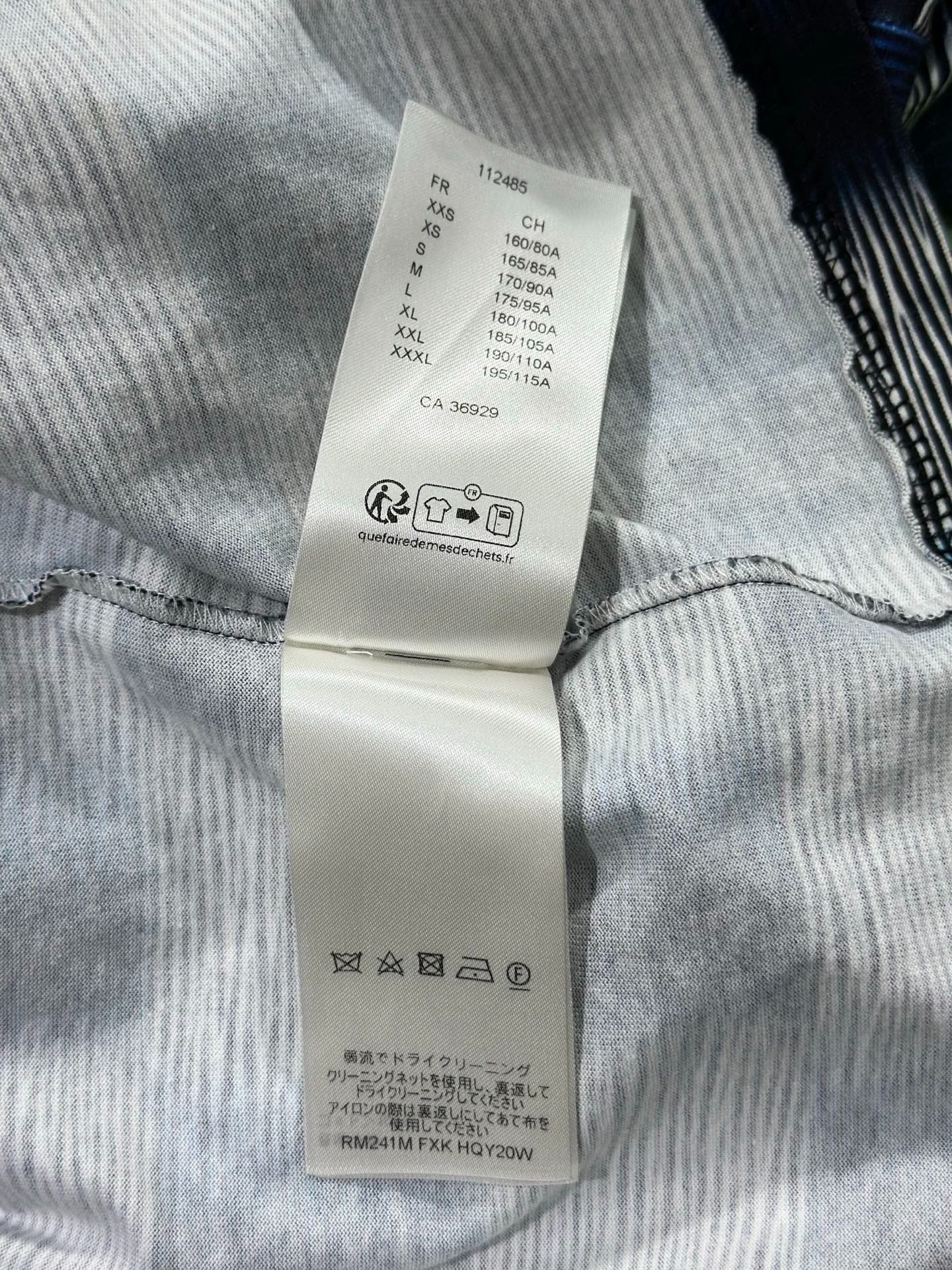 Louis Vuitton Louis Vuitton Printed Plaid Gray T-Shirt XXL Men Size US XXL / EU 58 / 5 - 6 Thumbnail