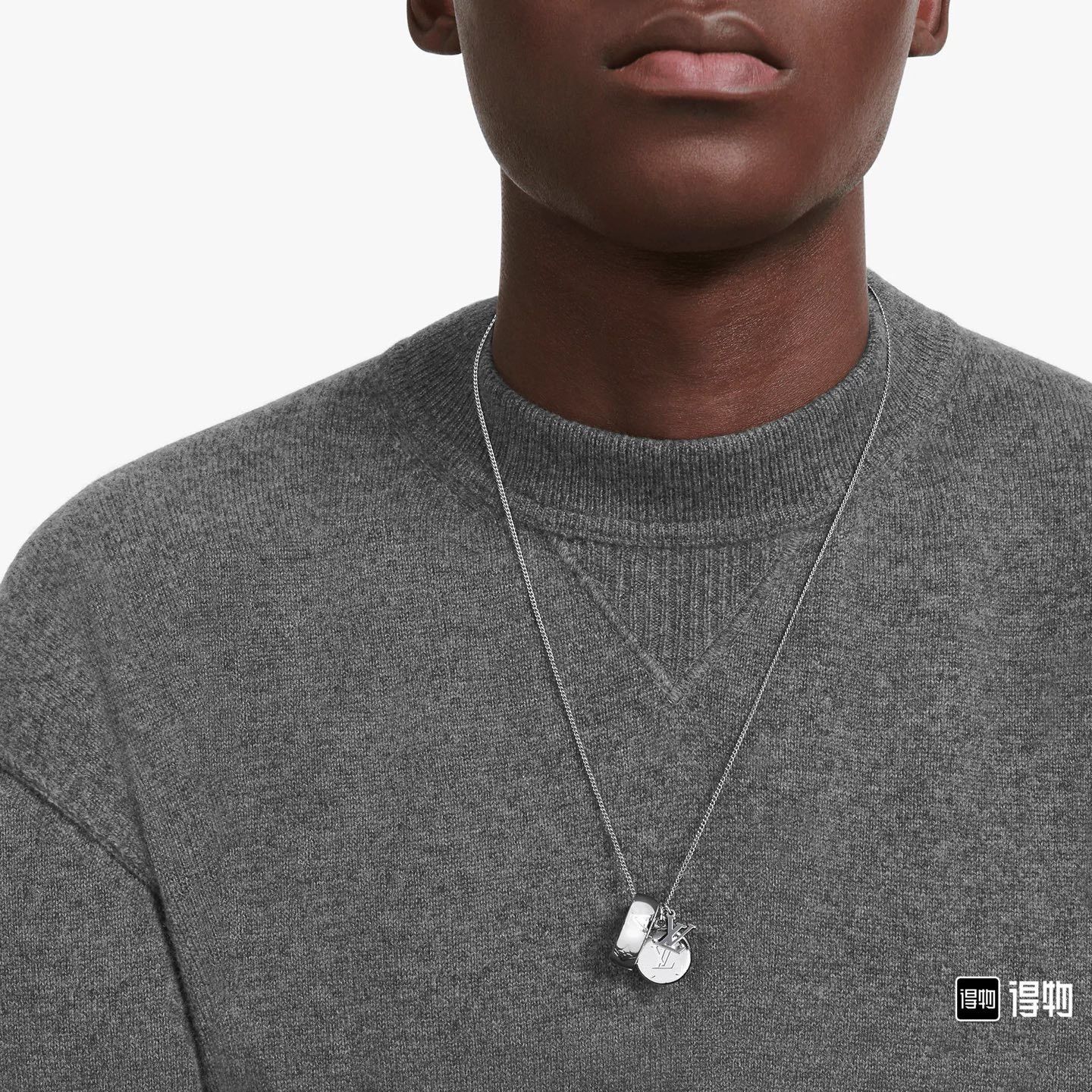 Louis Vuitton Louis Vuitton Silver Jewelry 60 Men Size ONE SIZE - 8 Thumbnail