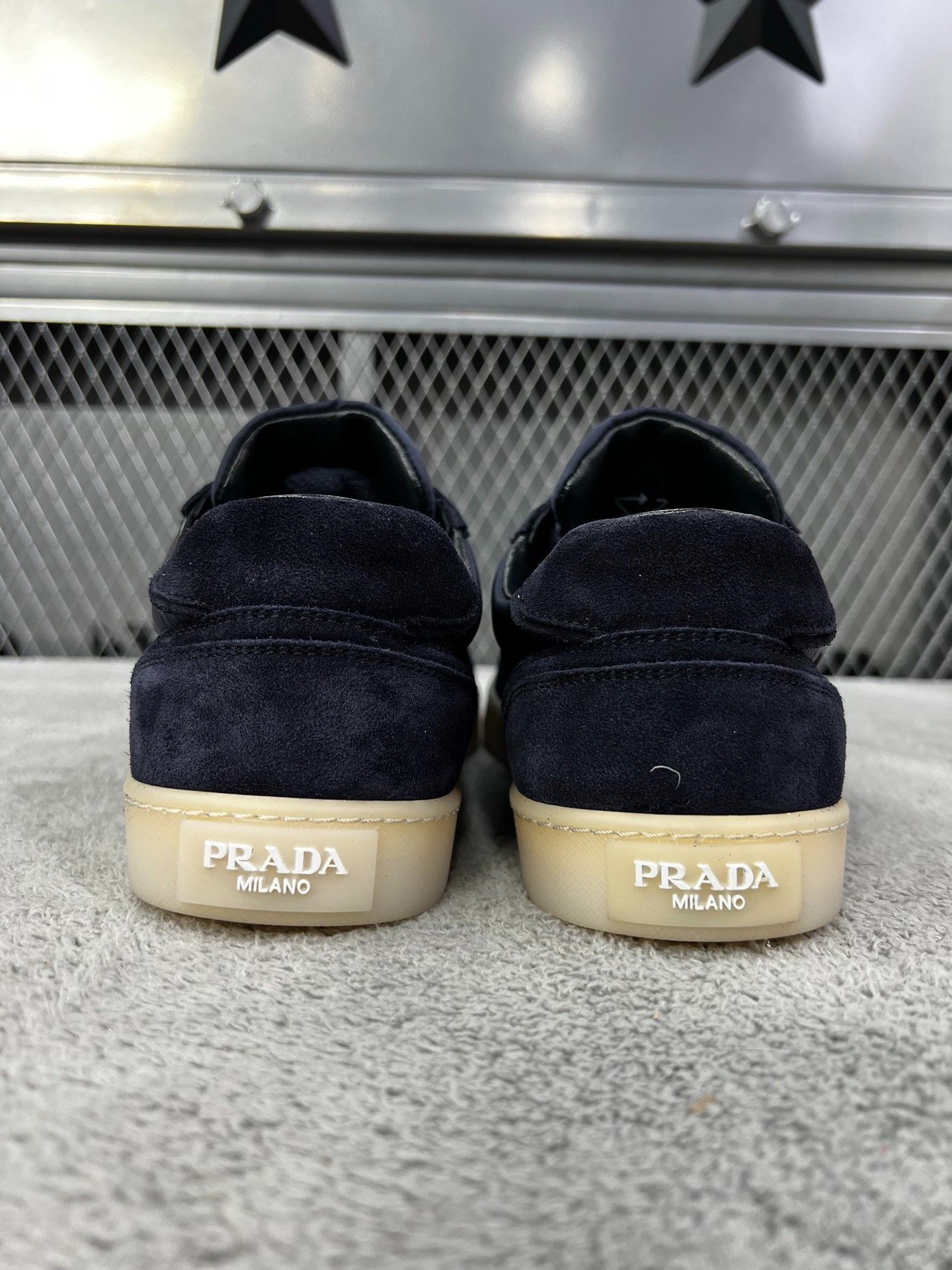 Prada Prada Leather Blue Lowtop Sneakers 41 Men Size US 8.5 / EU 41-42 - 6 Thumbnail