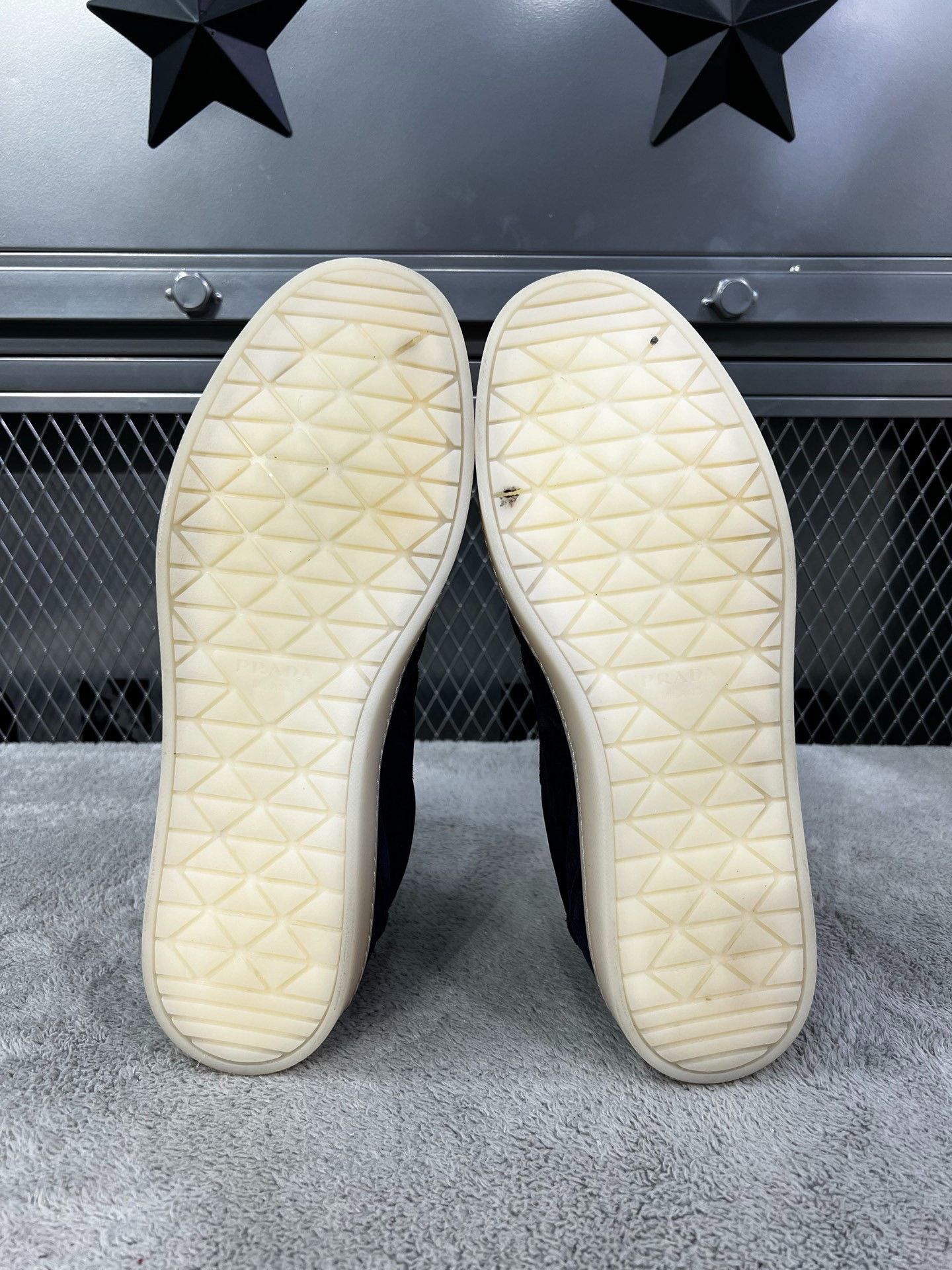 Prada Prada Leather Blue Lowtop Sneakers 41 Men Size US 8.5 / EU 41-42 - 5 Thumbnail