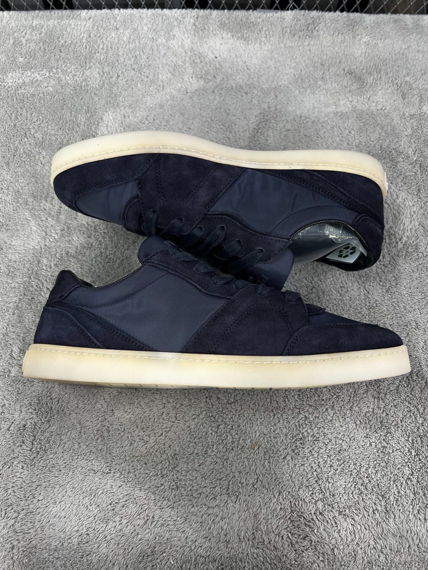Prada Prada Leather Blue Lowtop Sneakers 41 Men Size US 8.5 / EU 41-42 - 4 Thumbnail