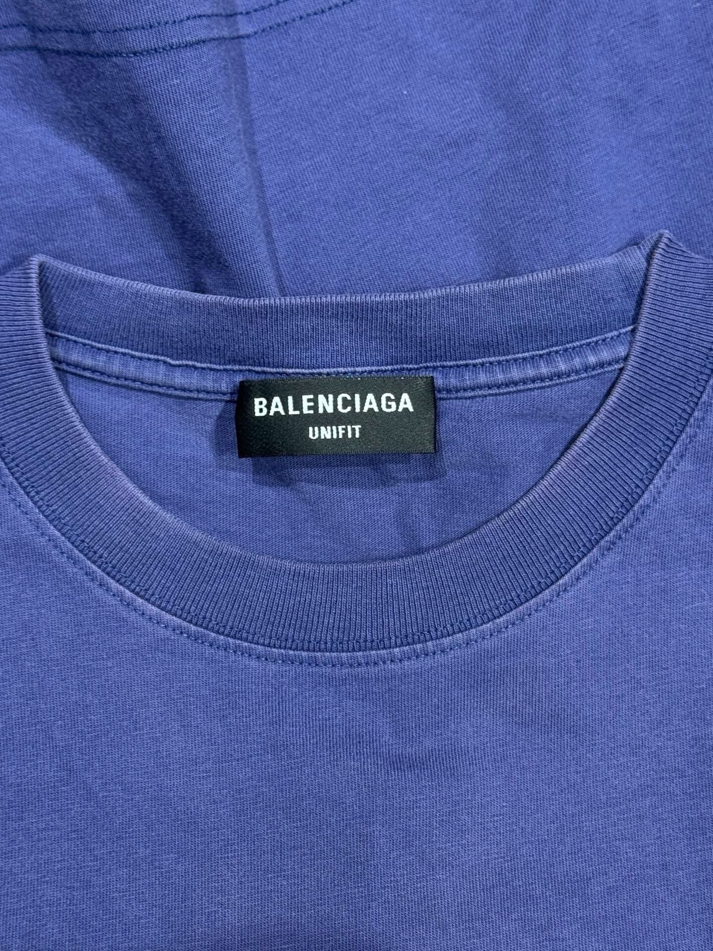 Balenciaga Balenciaga Blue T-Shirt S Men Size US S / EU 44-46 / 1 - 4 Thumbnail