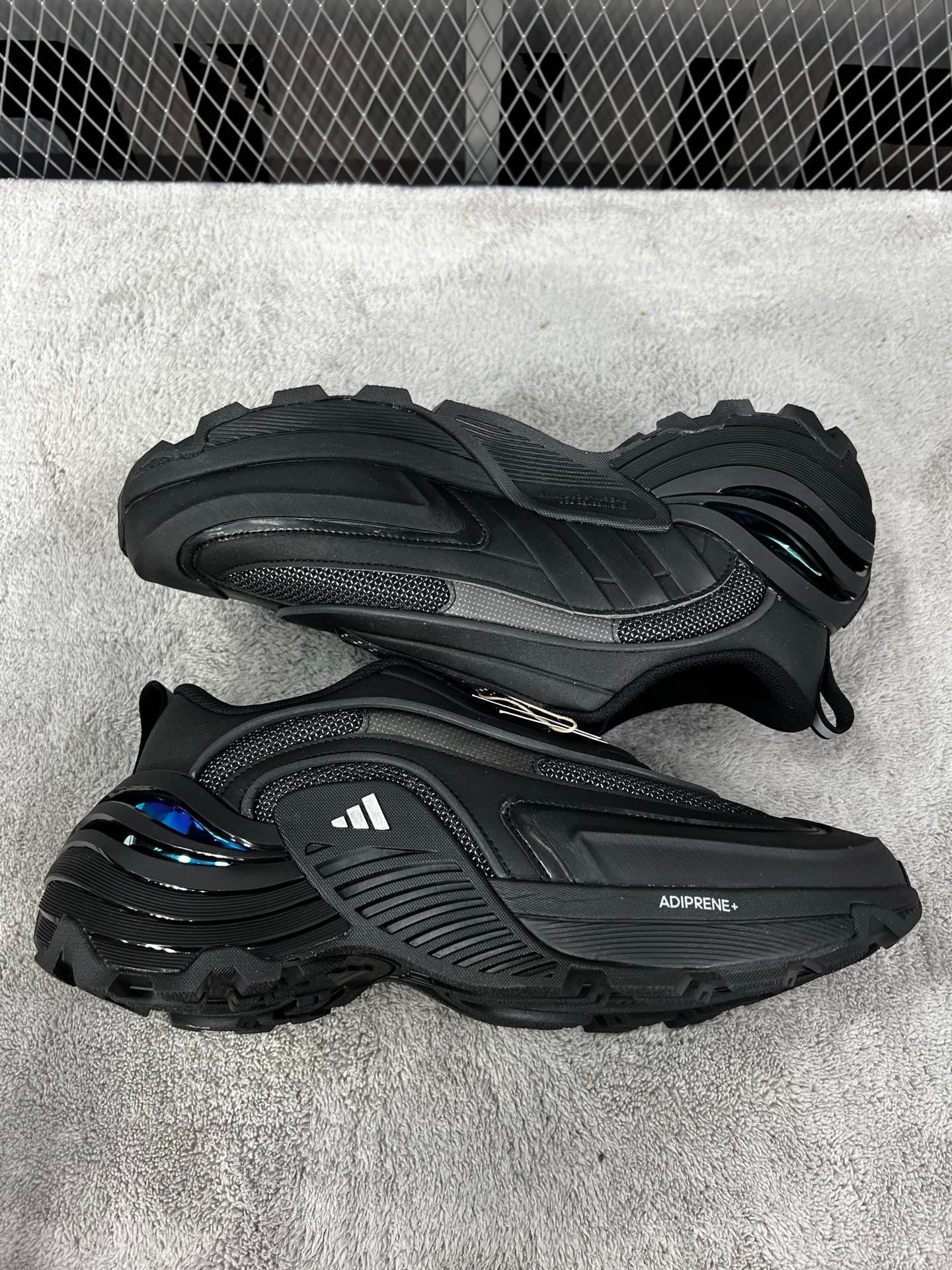 Adidas Adidas Running Black Lowtop Sneakers 43 Men Size US 10 / EU 43 - 4 Thumbnail