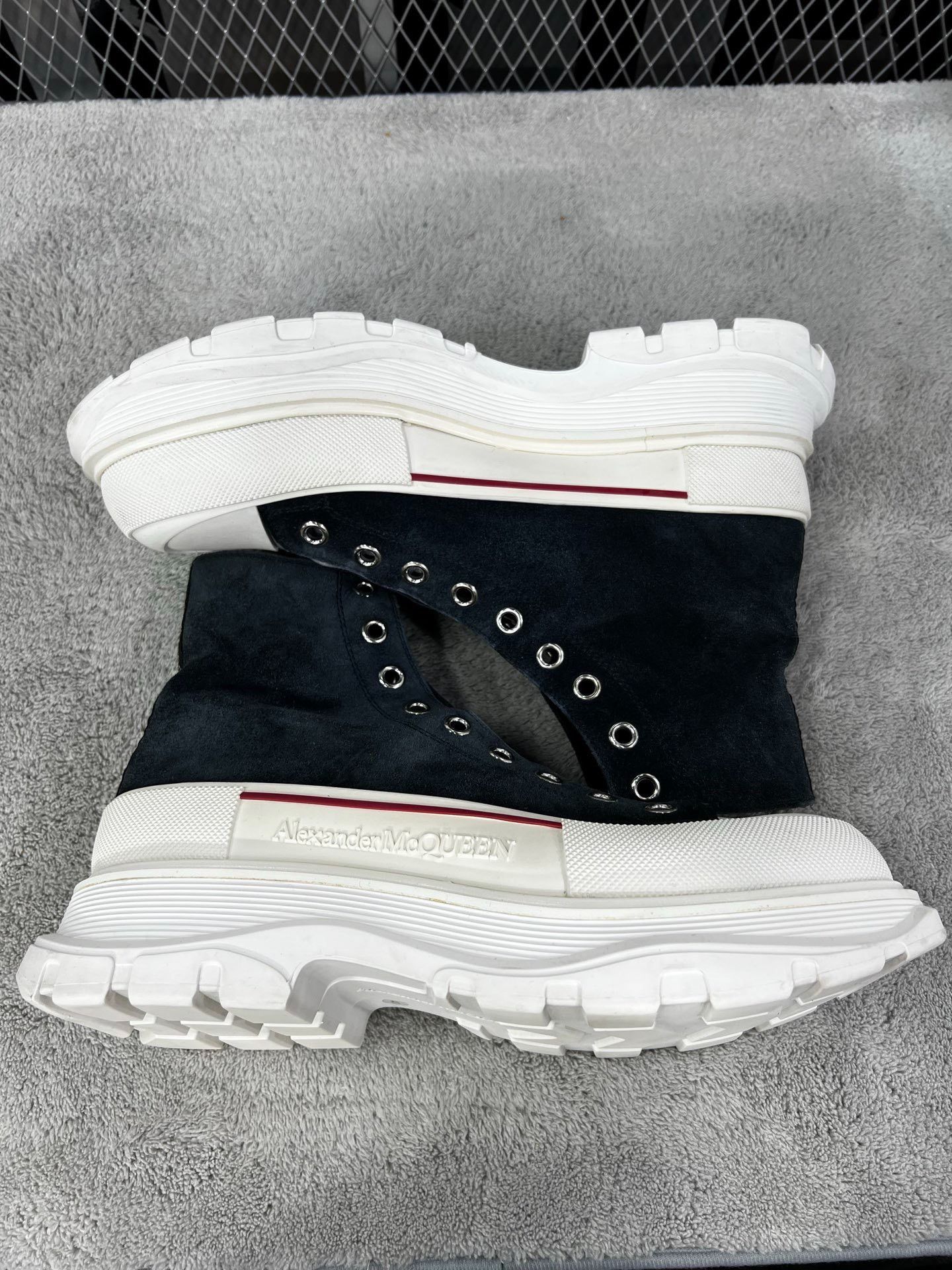 Alexander McQueen Alexander McQueen Blue Boots 43 Men Size US 10 / EU 43 - 4 Thumbnail