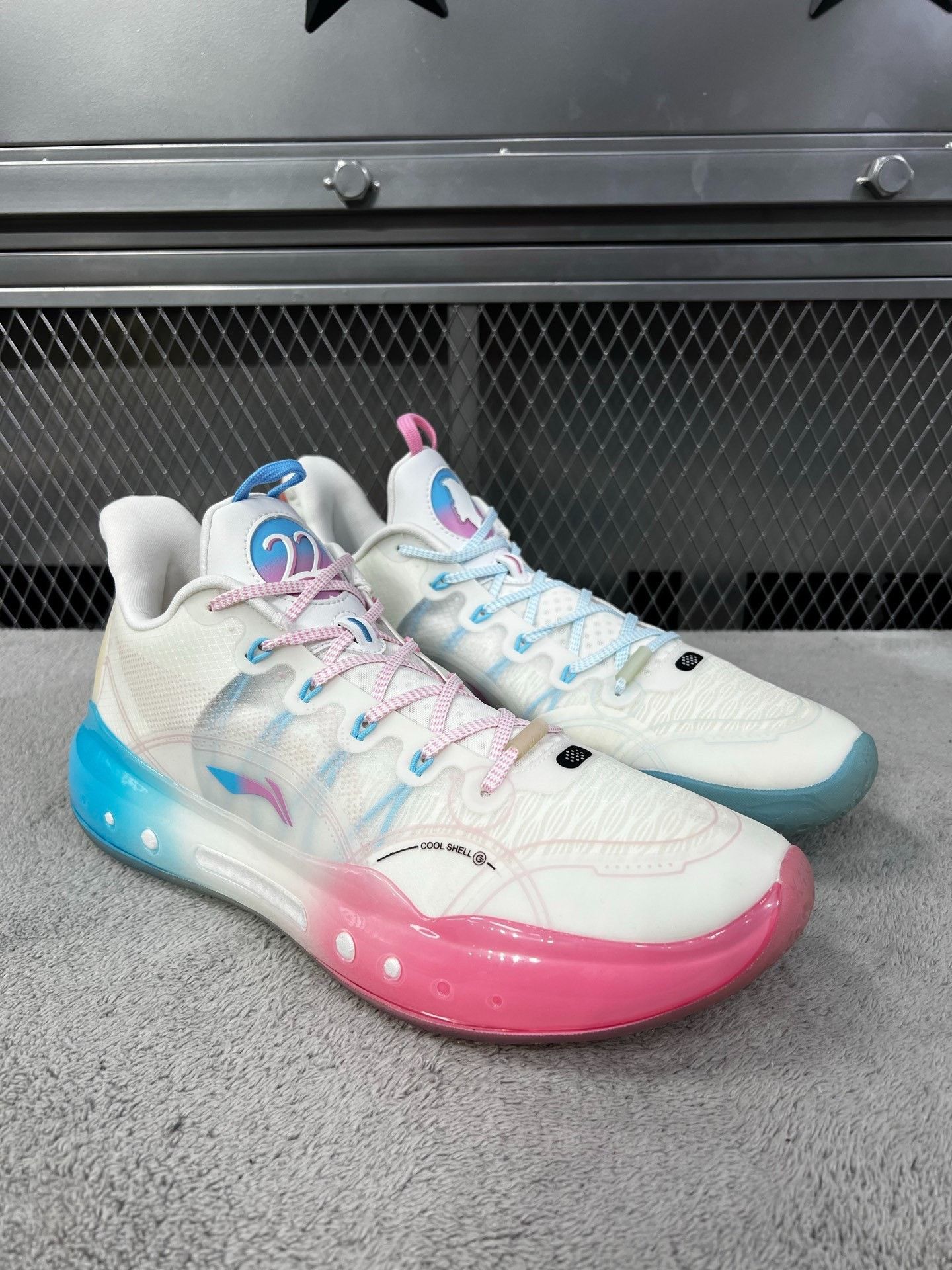 Li-Ning Li-Ning Blue Lowtop Sneakers 45 Men Size US 11.5 / EU 44-45 - 3 Thumbnail