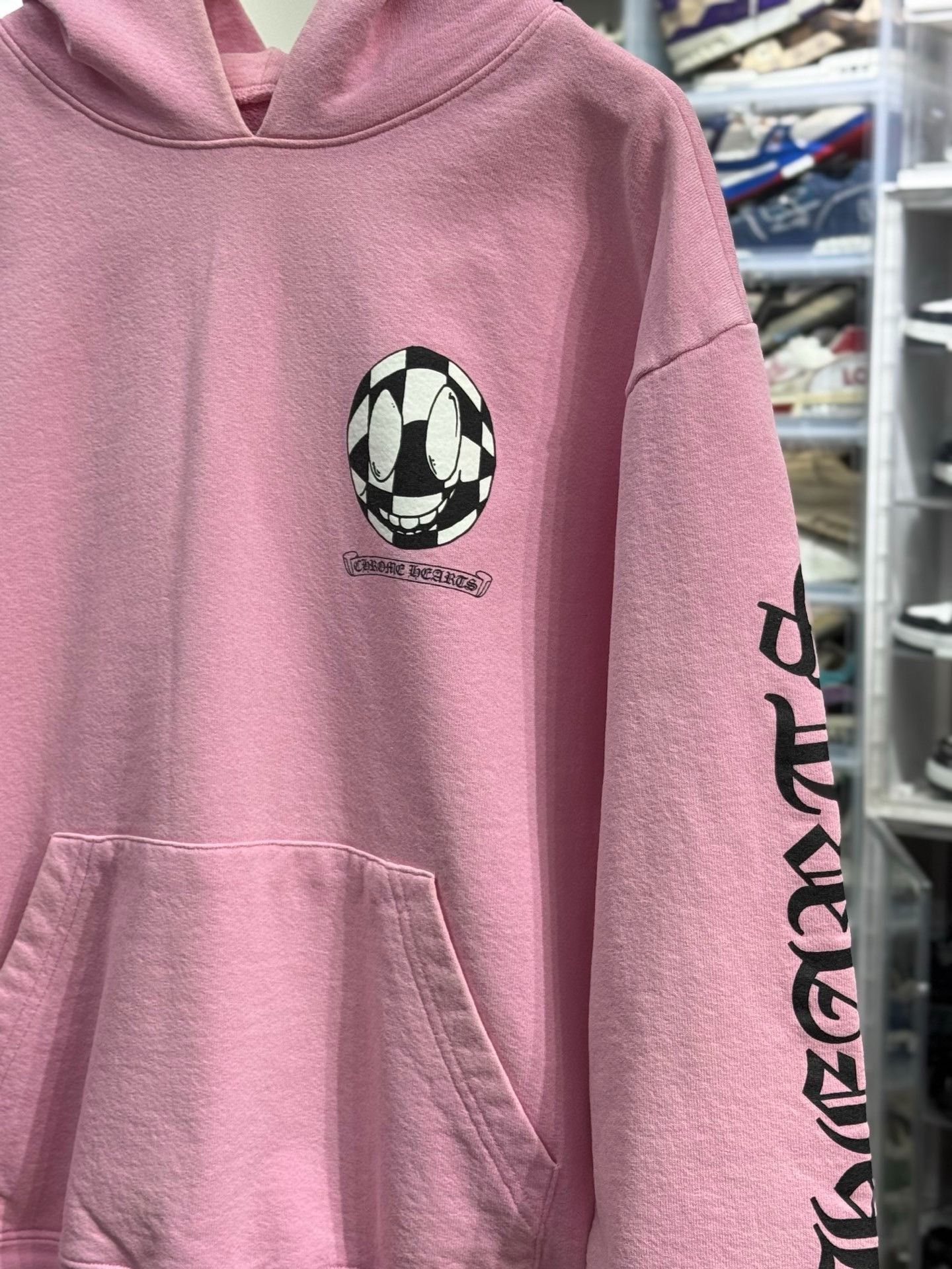 Chrome Hearts Chrome Hearts Rare Pink Hoodie M Men Size US M / EU 48-50 / 2 - 2 Thumbnail
