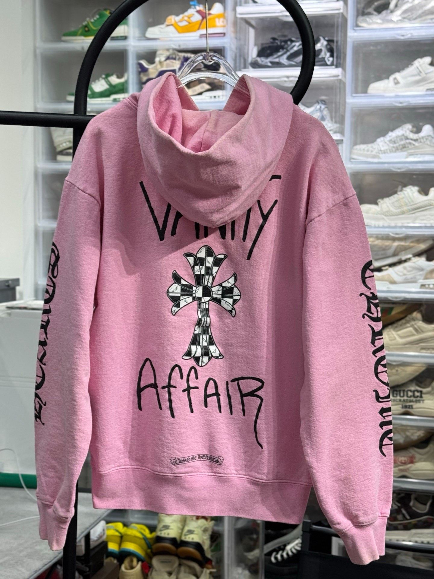 Chrome Hearts Chrome Hearts Rare Pink Hoodie M Men Size US M / EU 48-50 / 2 - 3 Thumbnail