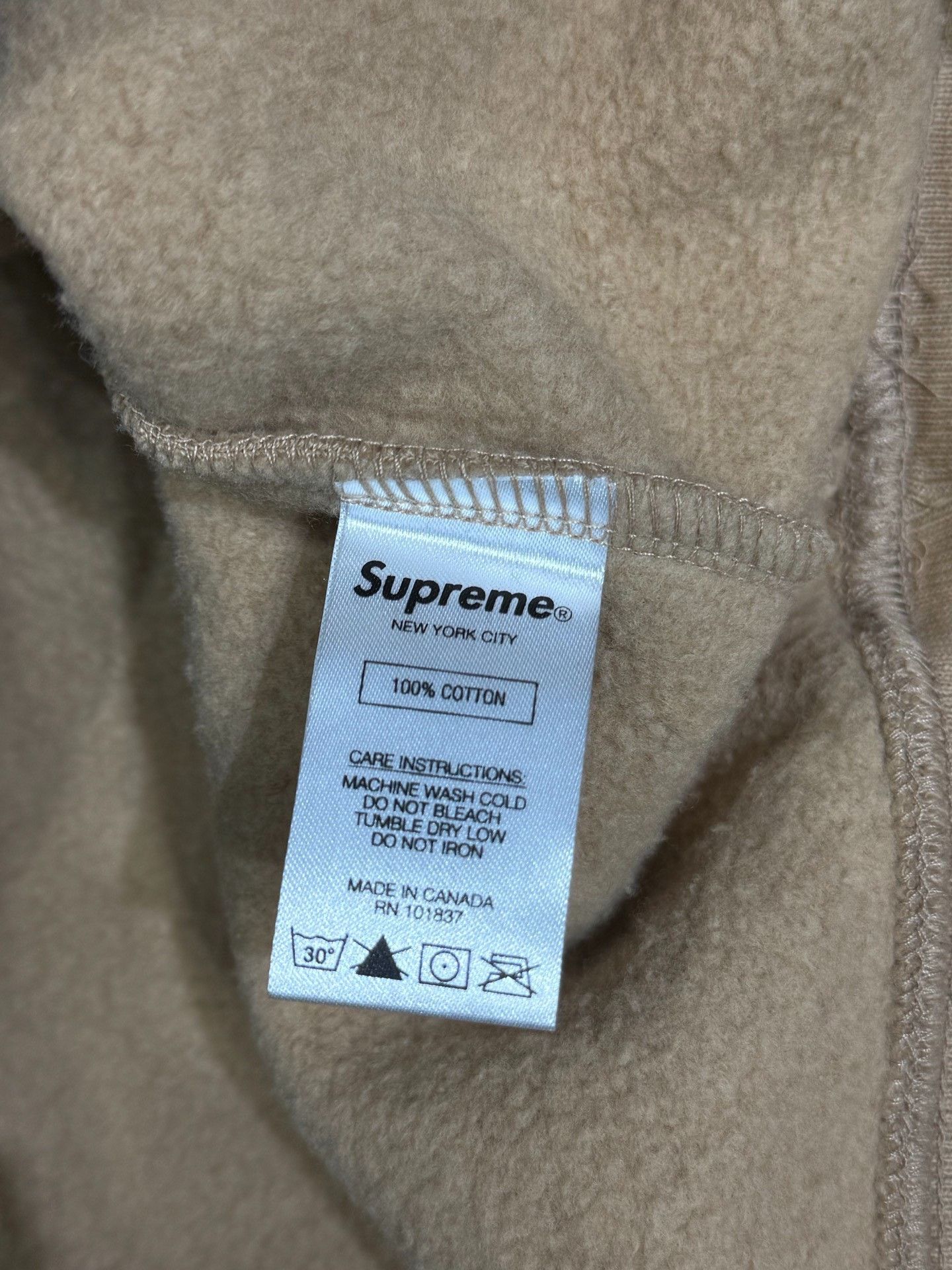 Supreme Supreme Brown Hoodie L Men Size US L / EU 52-54 / 3 - 5 Thumbnail